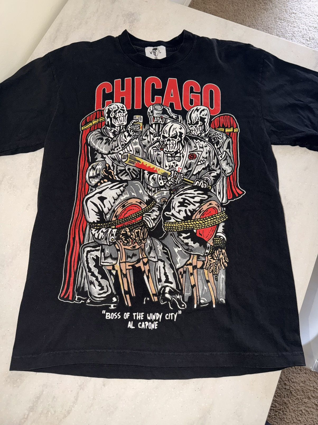 Warren Lotas Warren Lotas Chicago tee Size US M / EU 48-50 / 2 - 1 Thumbnail