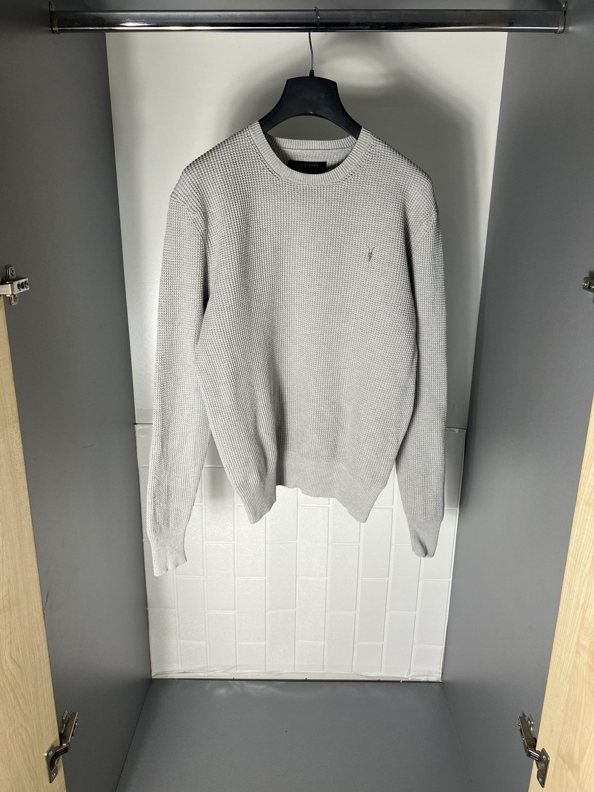 Allsaints × Vintage VERY RARE ALLSAINTS DESIGNER KNIT SWEATER JAPAN STYLE CASUAL Size US S / EU 44-46 / 1 - 3 Thumbnail