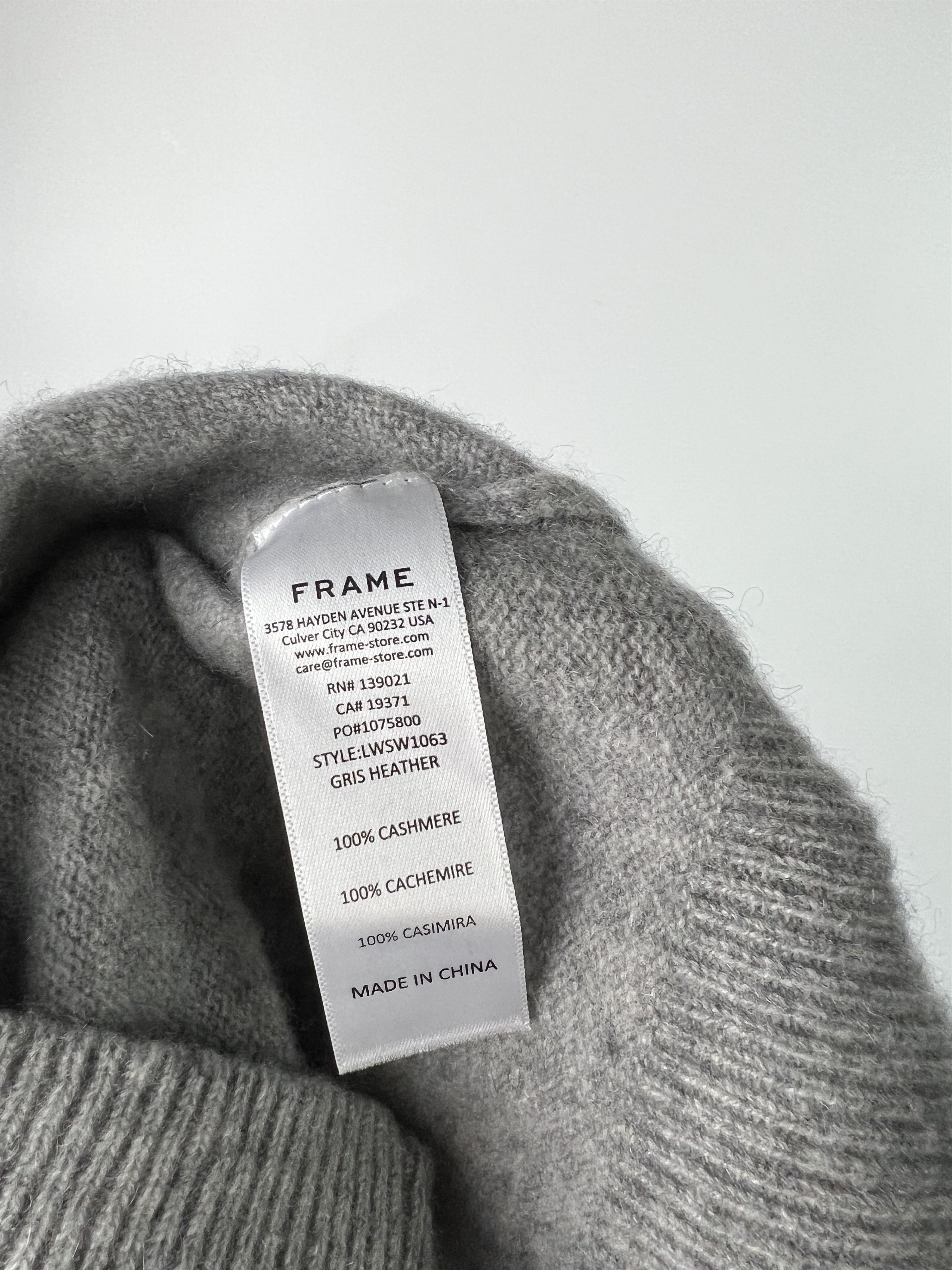 Frame Frame Ruffle-Shoulder 100% Cashmere Sweater Size XS Size XS / US 0-2 / IT 36-38 - 5 Thumbnail