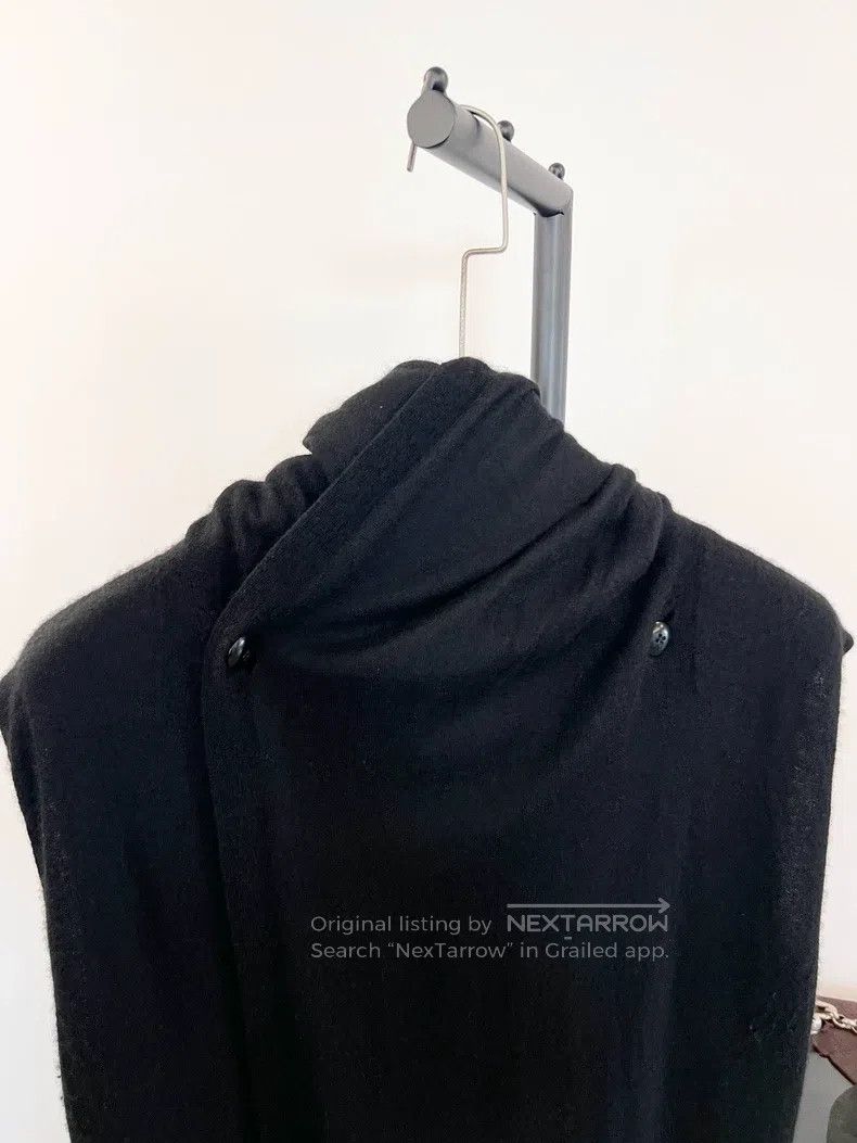 Rick Owens RICK OWENS Mid-length knitted cashmere sleeveless wizard h Size US L / EU 52-54 / 3 - 3 Thumbnail