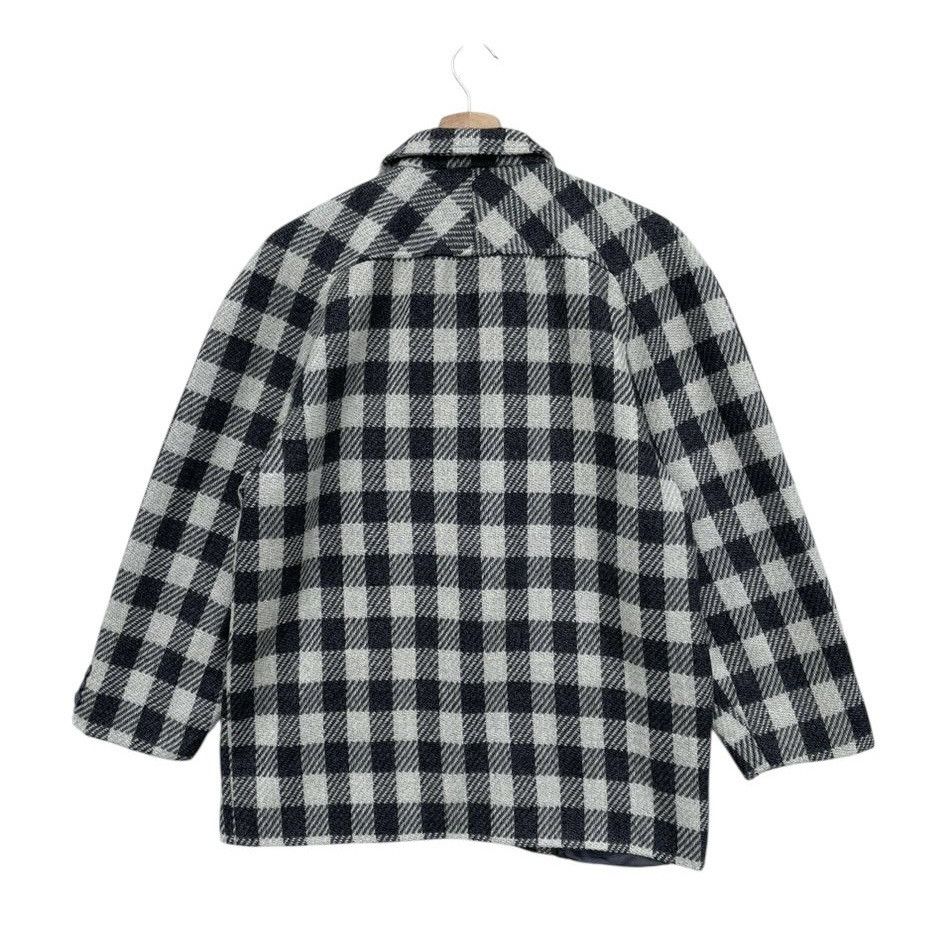Vintage RARE🔥 Daniela Maeea Black And White Plaid Wool Blazer Jacket Size US M / EU 48-50 / 2 - 5 Thumbnail