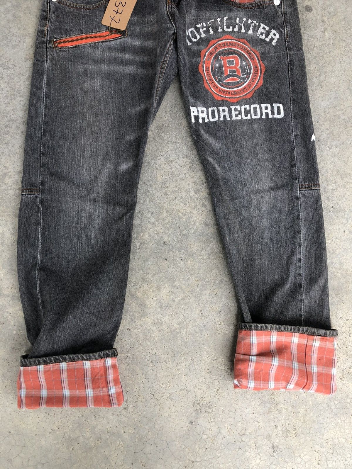Hysteric Glamour Dominate Hancrafted Double Waist Big Logo Distressed Size US 30 / EU 46 - 13 Thumbnail