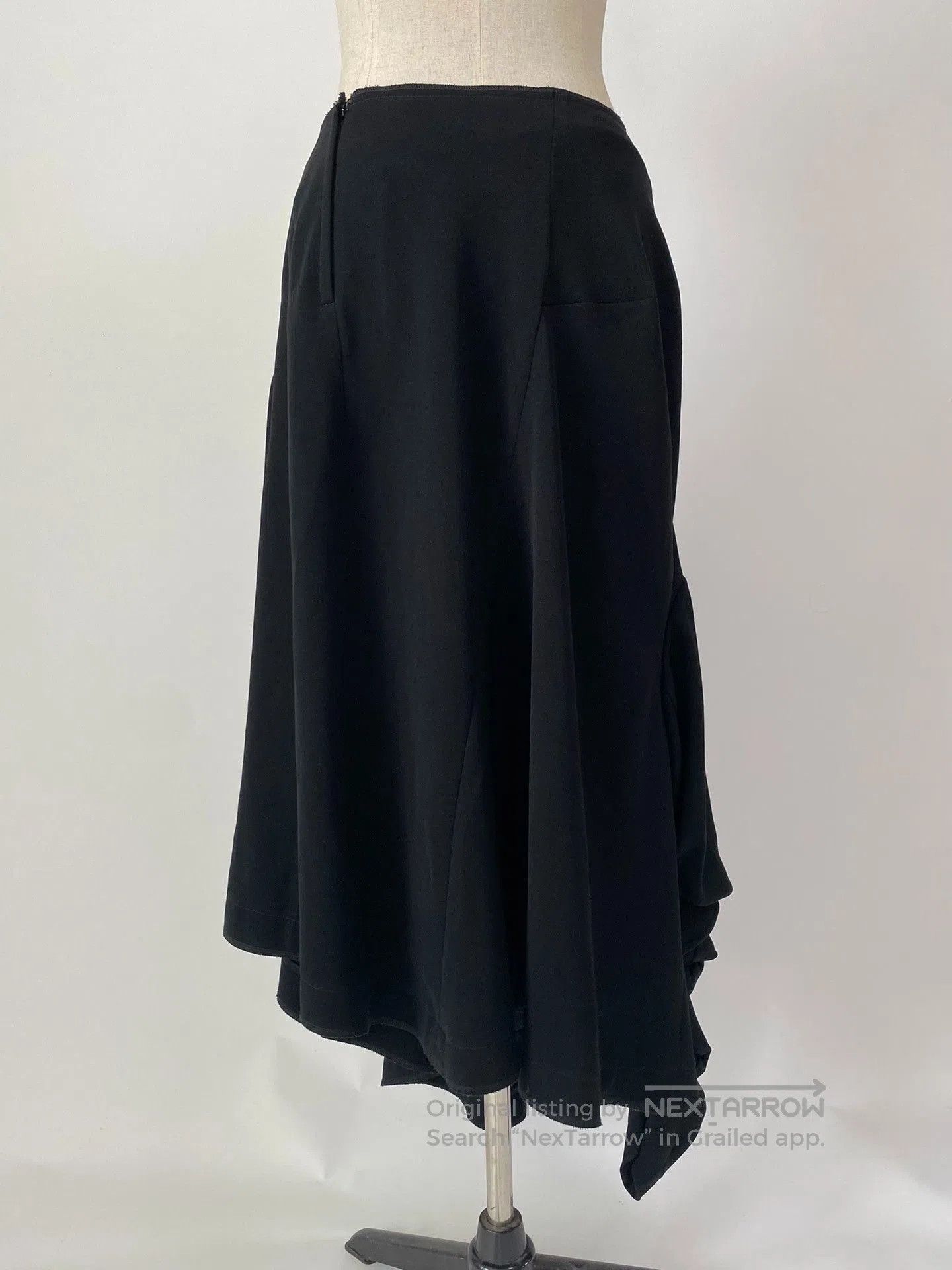 Rei Kawakubo COMME des GARCONS 2004AW Asymmetric Skirt. Size 37" - 3 Thumbnail
