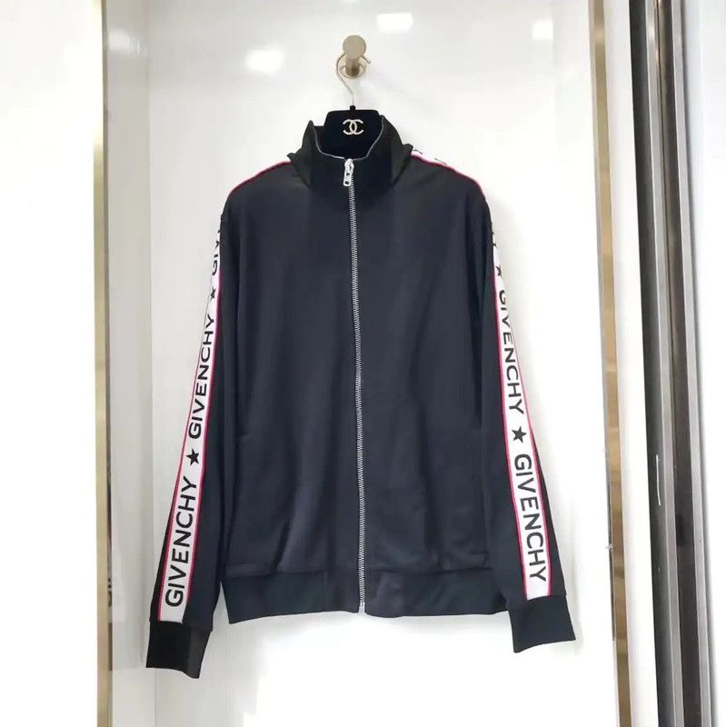 Givenchy Givenchy Women's Black Cotton Jacket for Spring 0089 Size S / US 4 / IT 40 - 1 Thumbnail