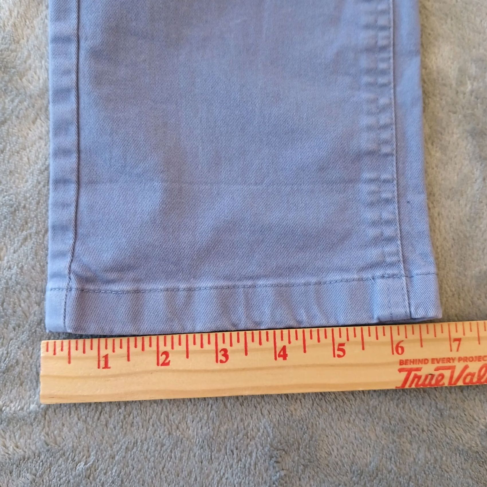 Brooks Brothers Brooks Brothers Jeans Womens Size 6 Purple Natalie Fit 30x29 Mid Rise Straight Denim Pants Women Size 28" / US 6 / IT 42 - 6 Thumbnail