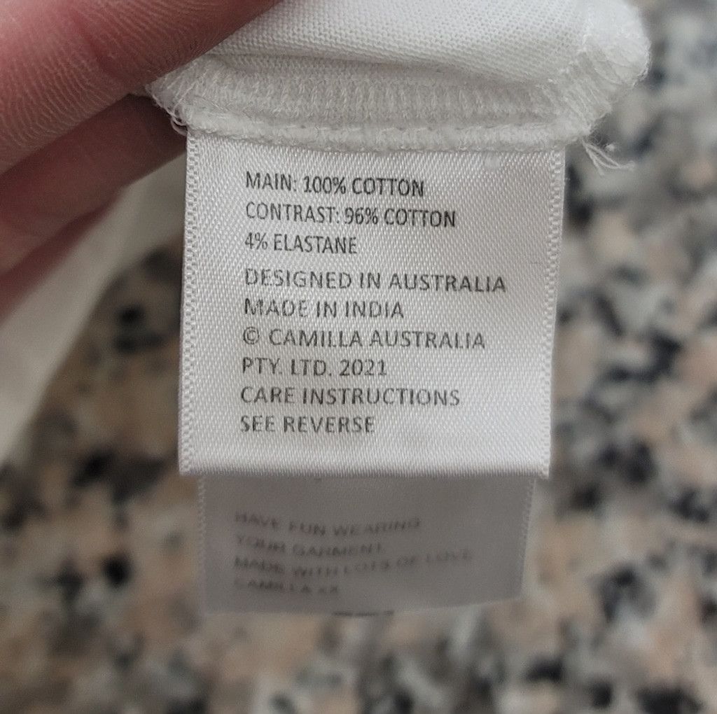 Other HOTEL FRANKS BY CAMILLA Order of Disorder Relaxed Fit Tee Size US S / EU 44-46 / 1 - 11 Thumbnail