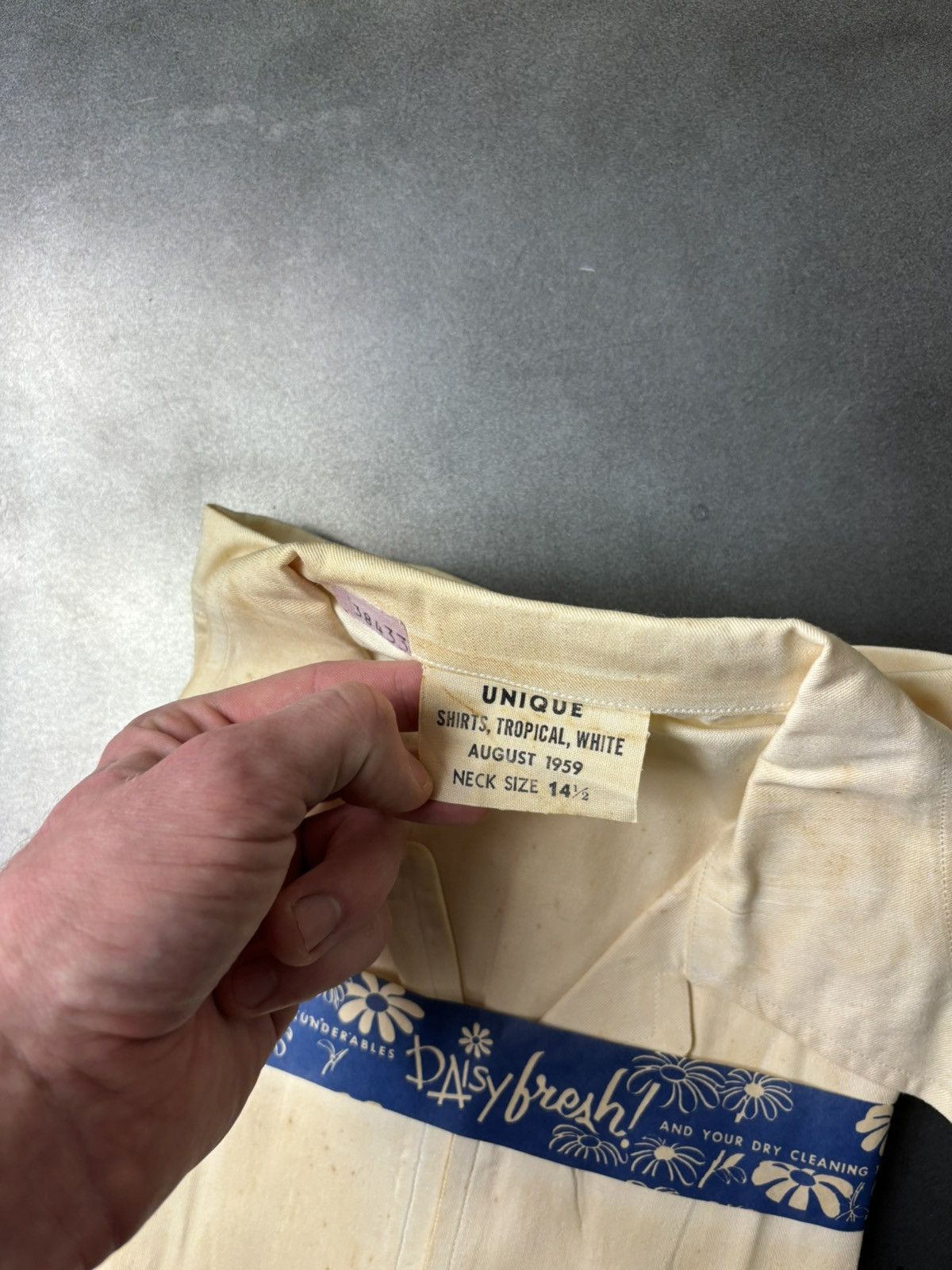 Vintage 1950s RCN Tropical Issue Shortsleeve True Vintage Service M Size US M / EU 48-50 / 2 - 2 Thumbnail