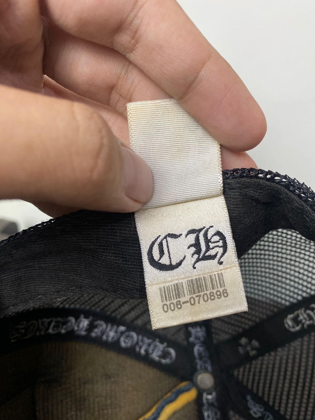 Chrome Hearts Faded Fuck Trucker Hat Size ONE SIZE - 6 Thumbnail