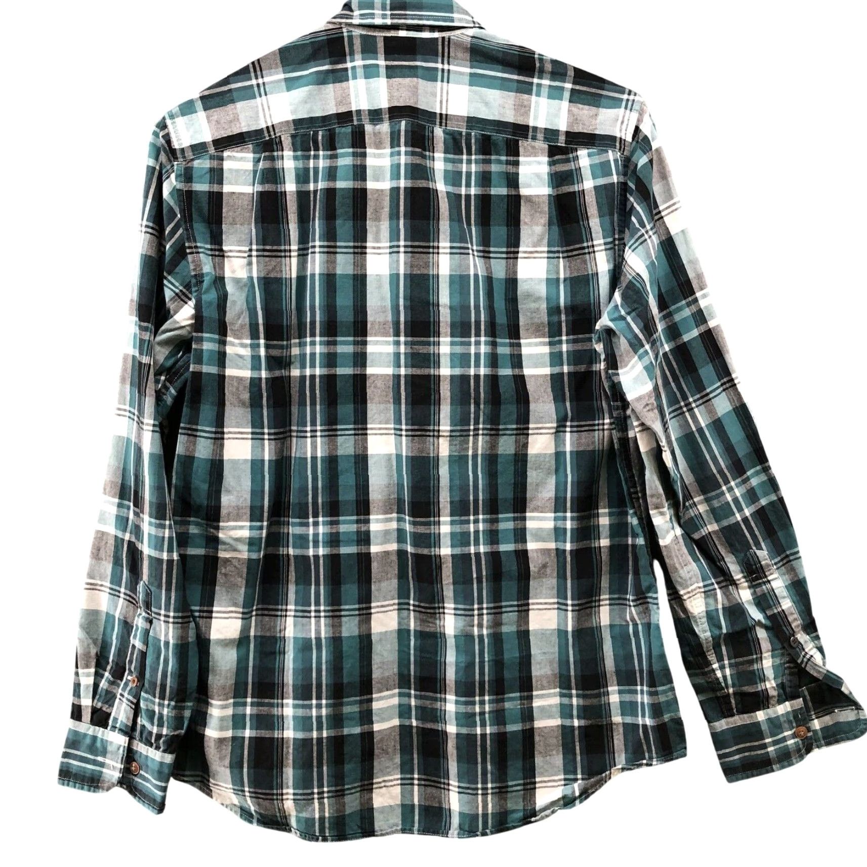 J.Crew J Crew Mens Classic Long Sleeve Shirt Small Extra Large S Green Cotton Size US S / EU 44-46 / 1 - 2 Thumbnail