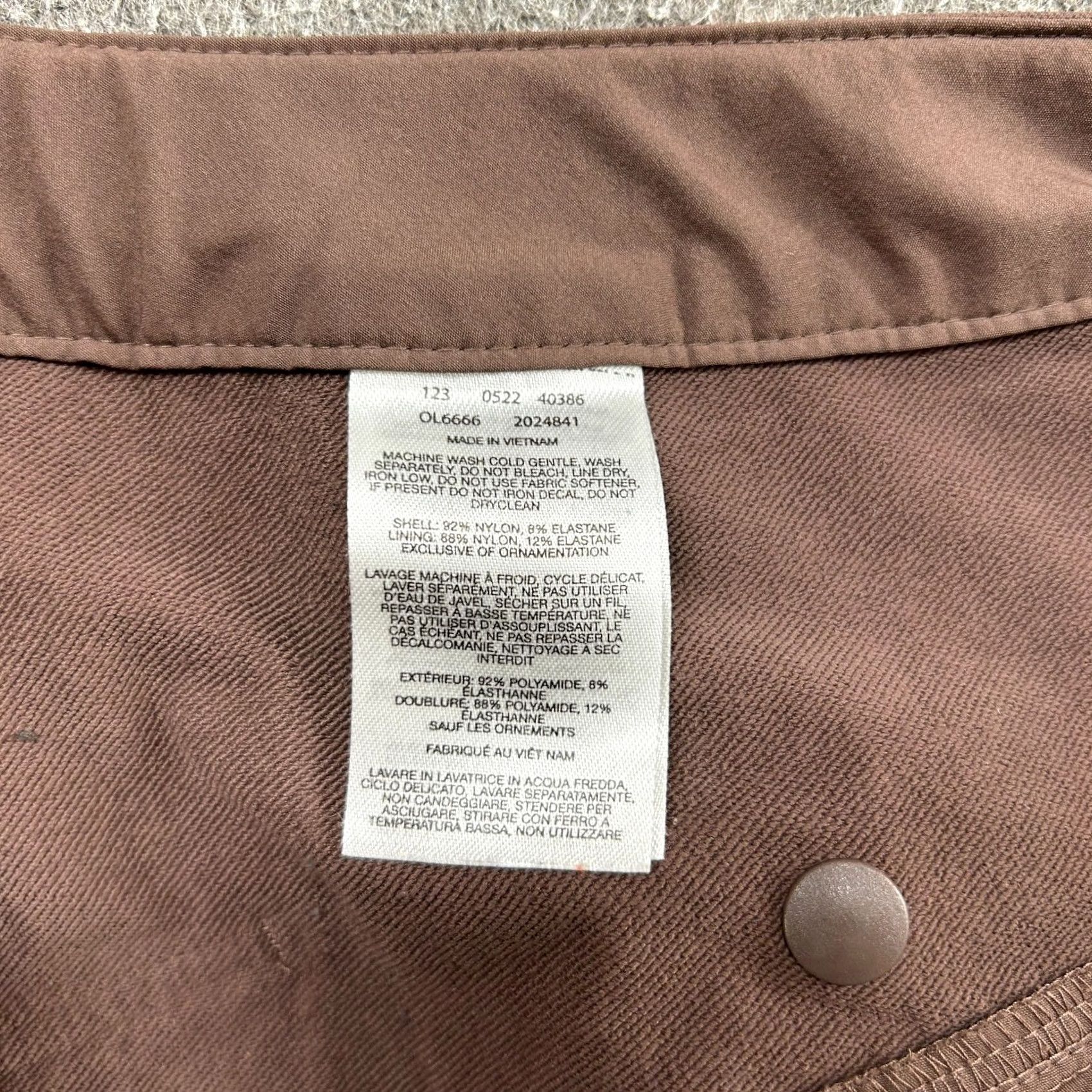 Mountain Hardwear Mountain Hardwear Pants Womens M Brown Purple? Cargo Alpine Outdoors Nylon Size 32" / US 10 / IT 46 - 4 Thumbnail