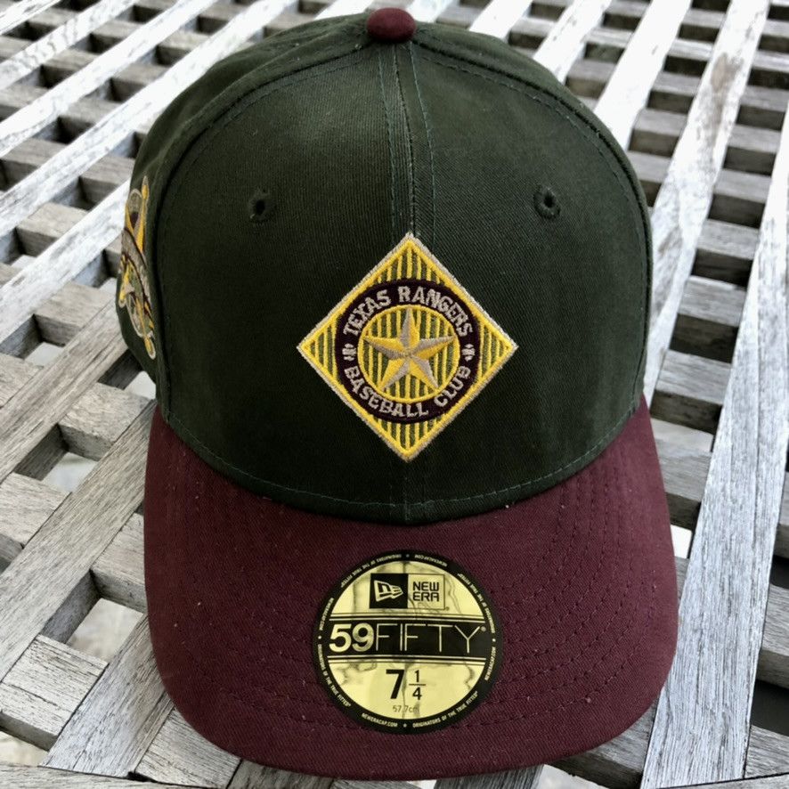 New Era Texas Rangers Fall Tones ASG Patch 59FIFTY Hat Club 7 1/4 Size ONE SIZE - 2 Thumbnail