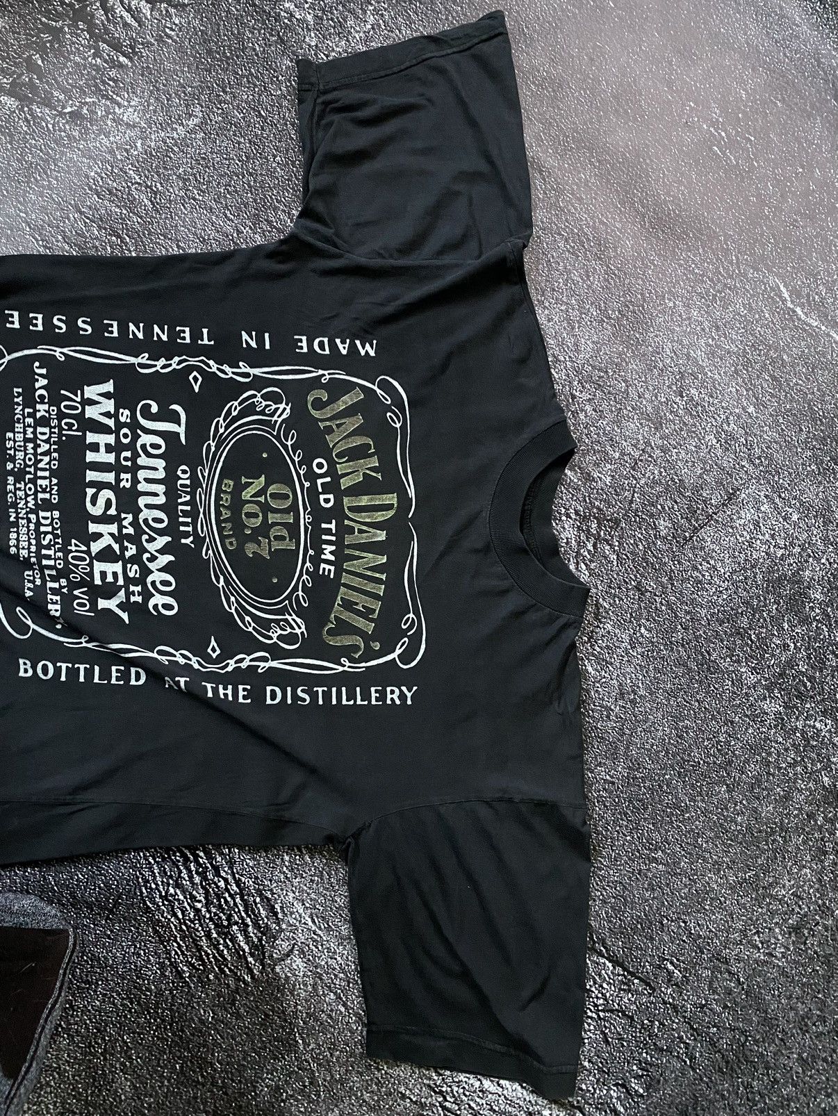 Vintage Vintage 90s Jack Daniel Promo Single stitched T-Shirt Size US XL / EU 56 / 4 - 7 Thumbnail