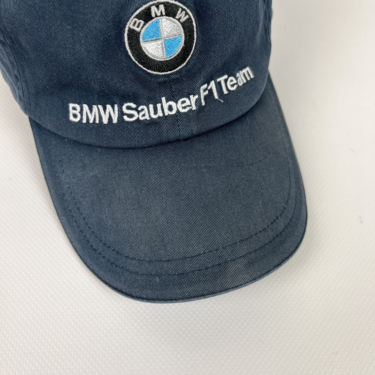 BMW 2009 BMW Sauber F1 Team Racing Sport Top Hat Cap Blue Motor Size ONE SIZE - 8 Thumbnail
