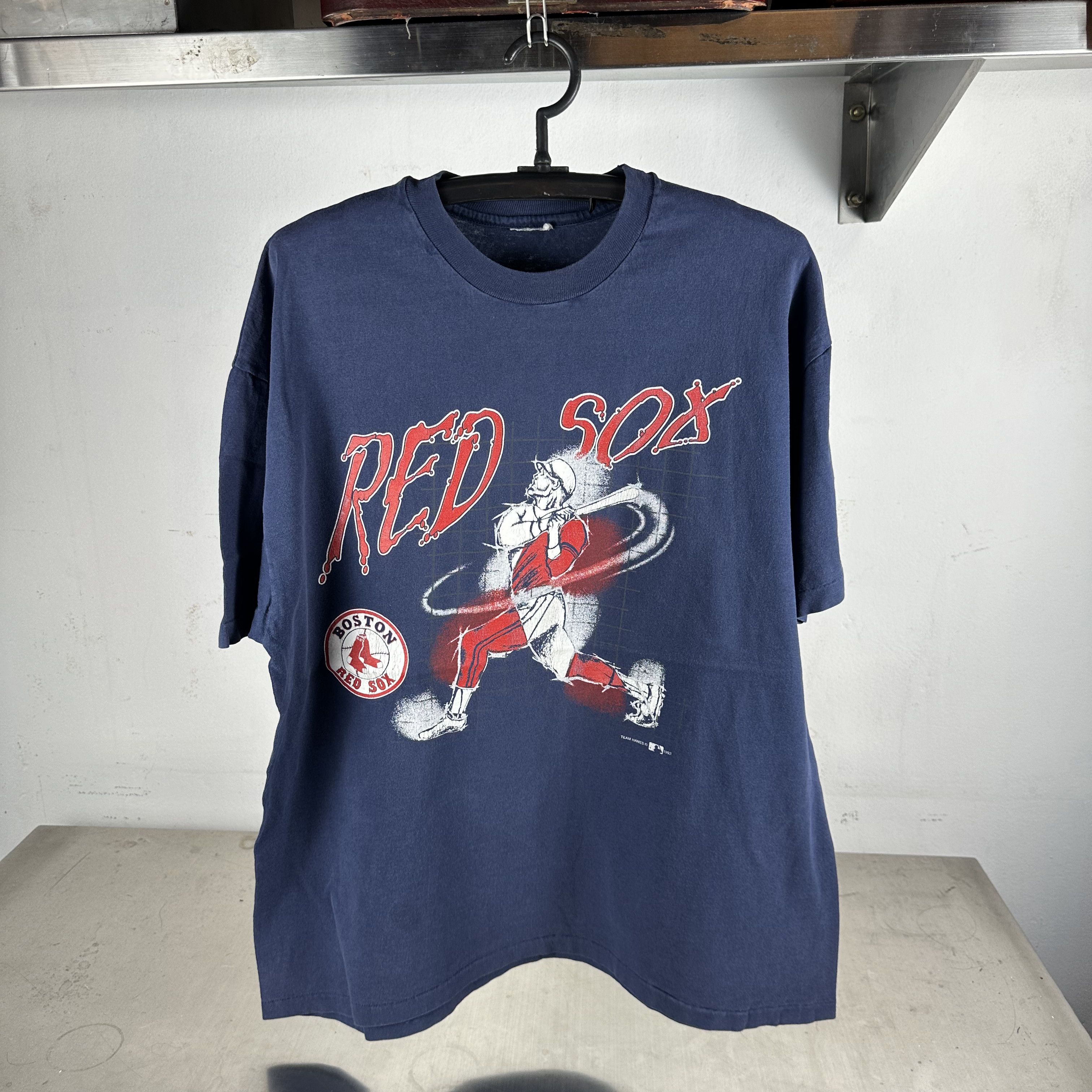 Vintage Vintage 1993 Boston Red Sox Baseball MLB T-shirt Size US XL / EU 56 / 4 - 1 Thumbnail