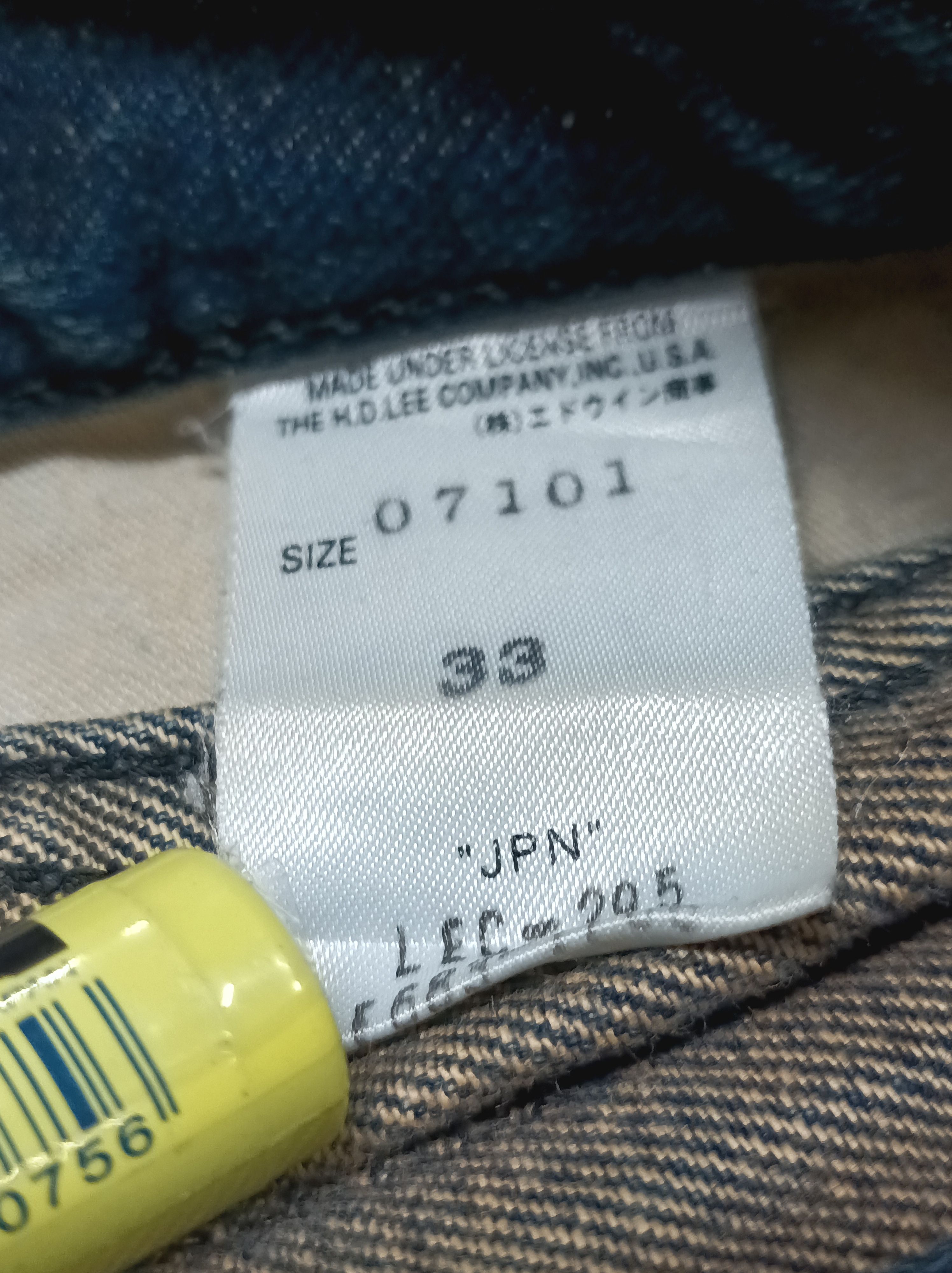 Lee 90s LEE RIDER NICE FADED. Size US 34 / EU 50 - 9 Thumbnail