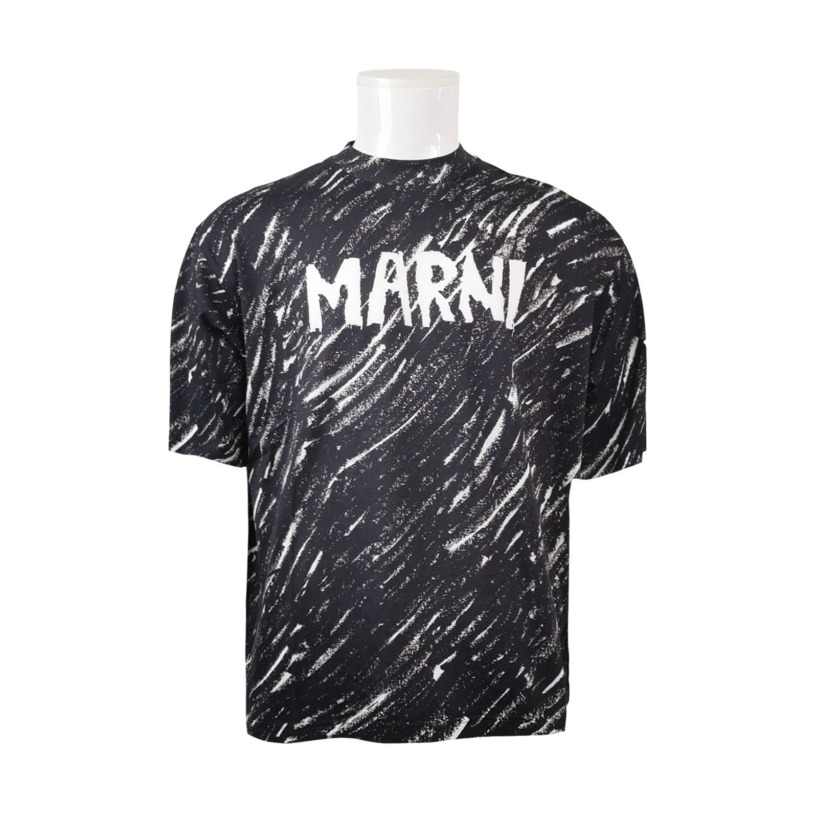 Marni Marni Scribble Graphic Logo T-Shirt EU 48 Size US M / EU 48-50 / 2 - 1 Thumbnail