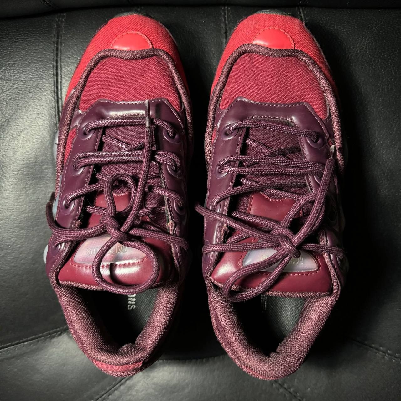 Adidas × Raf Simons Adidas Raf Simons Ozweego Burgundy Size US 6 / EU 39 - 7 Thumbnail