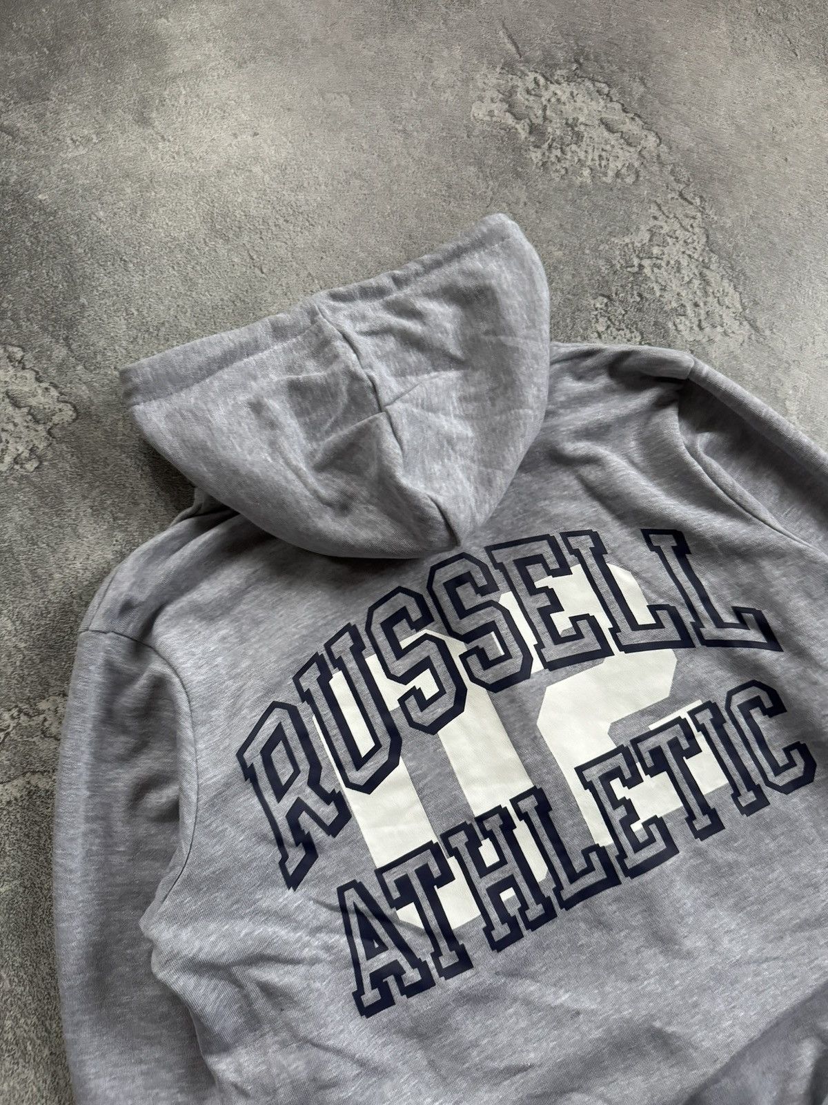 Russell Athletic Russell Athletic big logo zip hoodie long sleeve hooded 00s Size US L / EU 52-54 / 3 - 2 Thumbnail