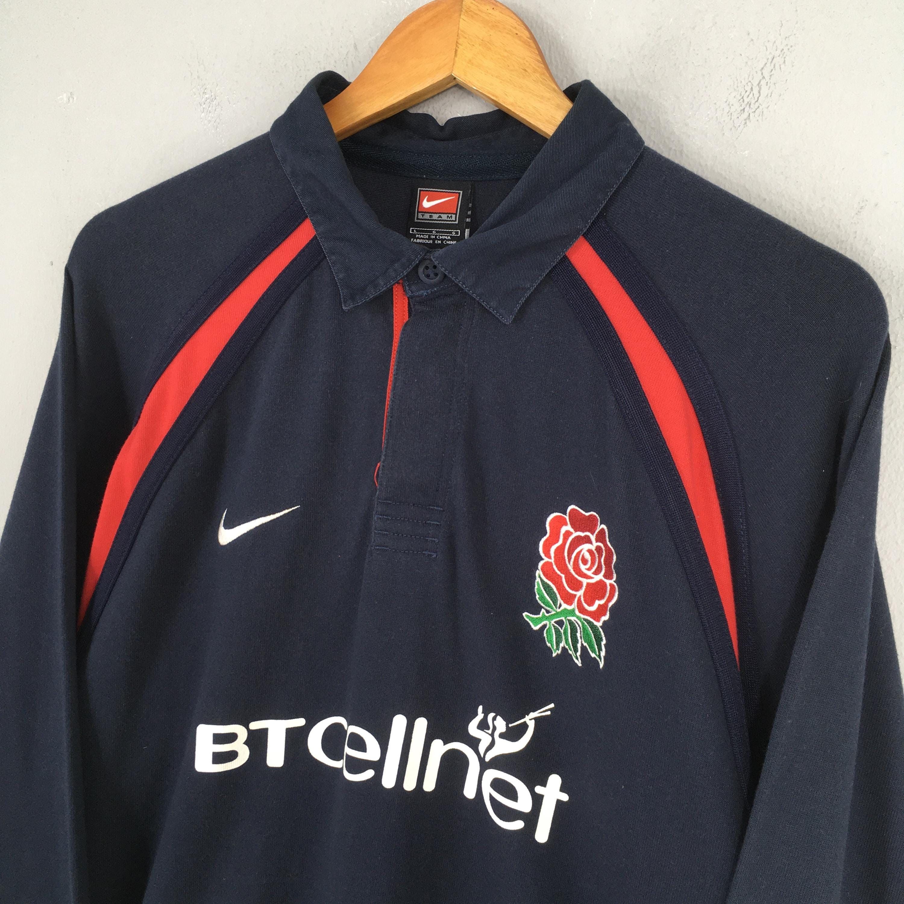 Canterbury of New Zealand Y2K Nike Btcellnet England Rugby Jersey Polo Rugby Shirt L Size US L / EU 52-54 / 3 - 3 Thumbnail