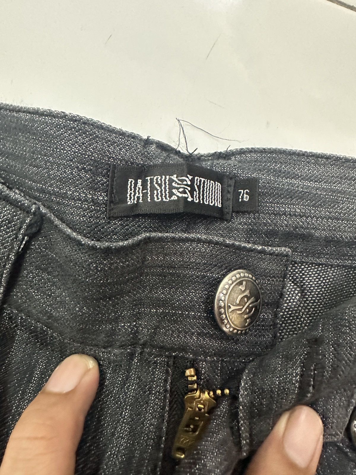 Japanese Brand × Vintage Vintage Japanese BA-TSU STUDIO Flare Jeans Size US 29 - 5 Thumbnail