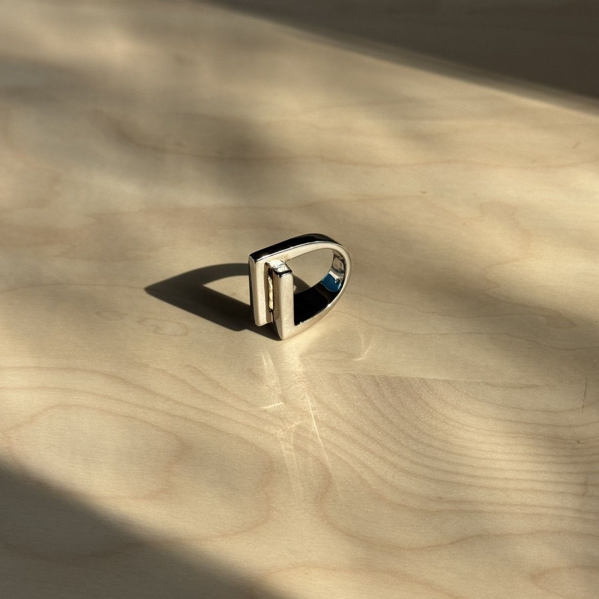 Saint Laurent Paris Rare Saint Laurent Paris Babylone Art Deco Ring US 7 Size ONE SIZE - 3 Thumbnail