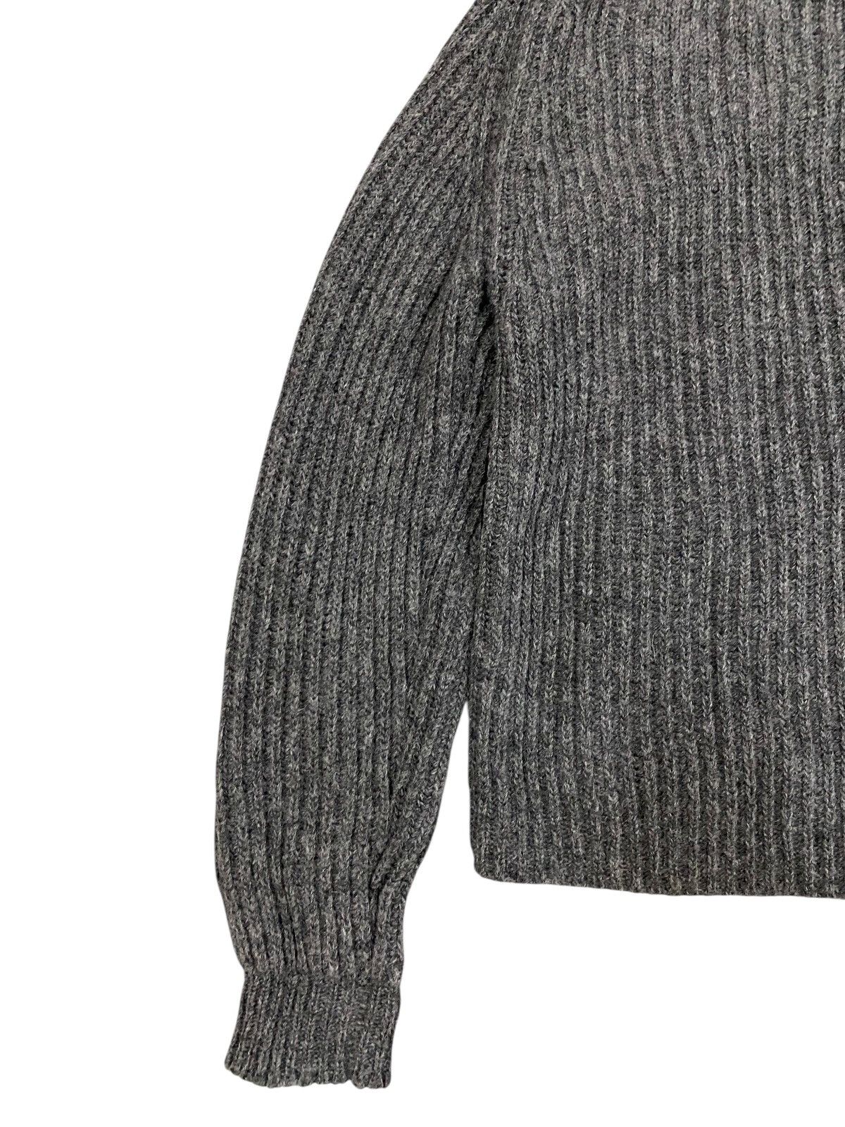 Vintage Vintage Brenire Suede Knit Wool Riri Zip Jacket Scotland Size US M / EU 48-50 / 2 - 5 Thumbnail