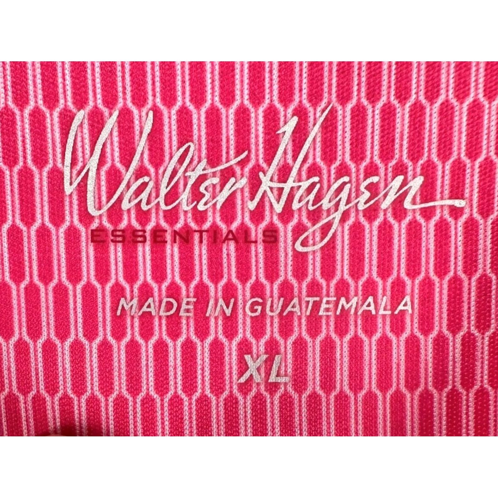 Vintage VINTAGE Walter Hagen Shirt Mens XL Pink Birdseye Golf Polo Athletic Short Sleeve Rugby Size US XL / EU 56 / 4 - 4 Thumbnail