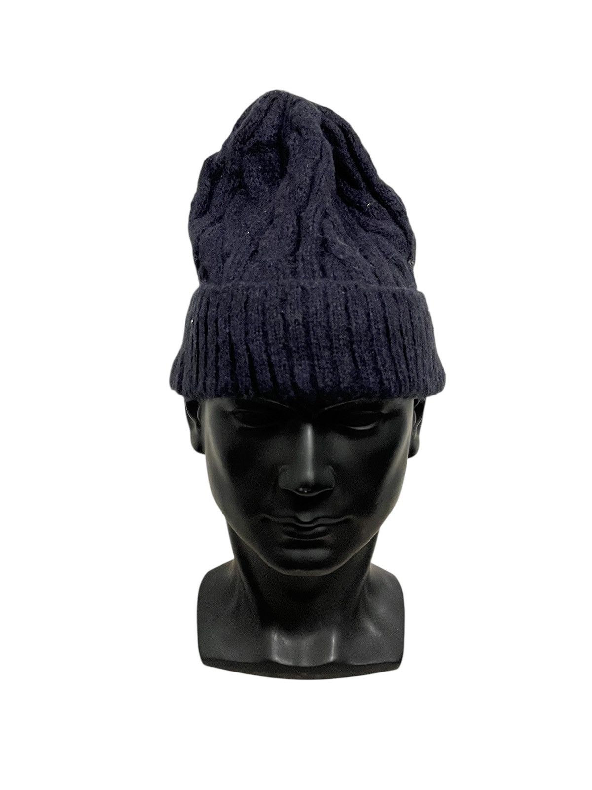 Japanese Brand Japanese Brand Global Work Plain Beanie Hat Size ONE SIZE - 1 Thumbnail