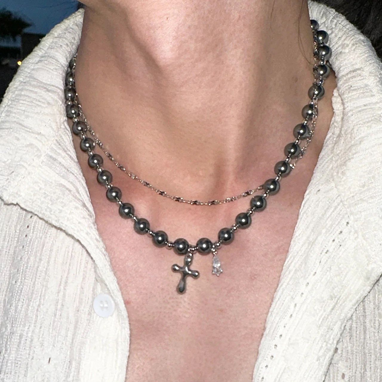 Other Hip-hop STEAL! Y2K Chains Necklace Chain Size ONE SIZE - 2 Thumbnail