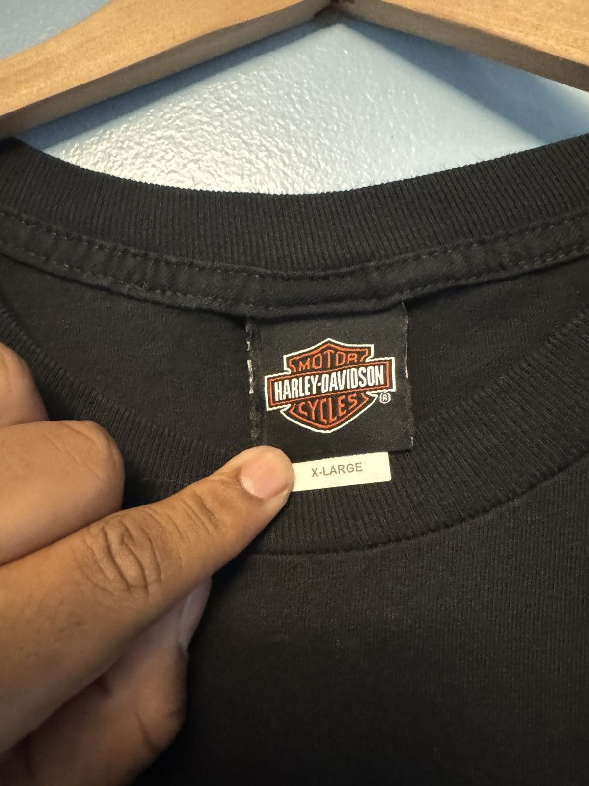 Harley Davidson Vintage Harley Davidson T-shirt Size US XL / EU 56 / 4 - 4 Thumbnail