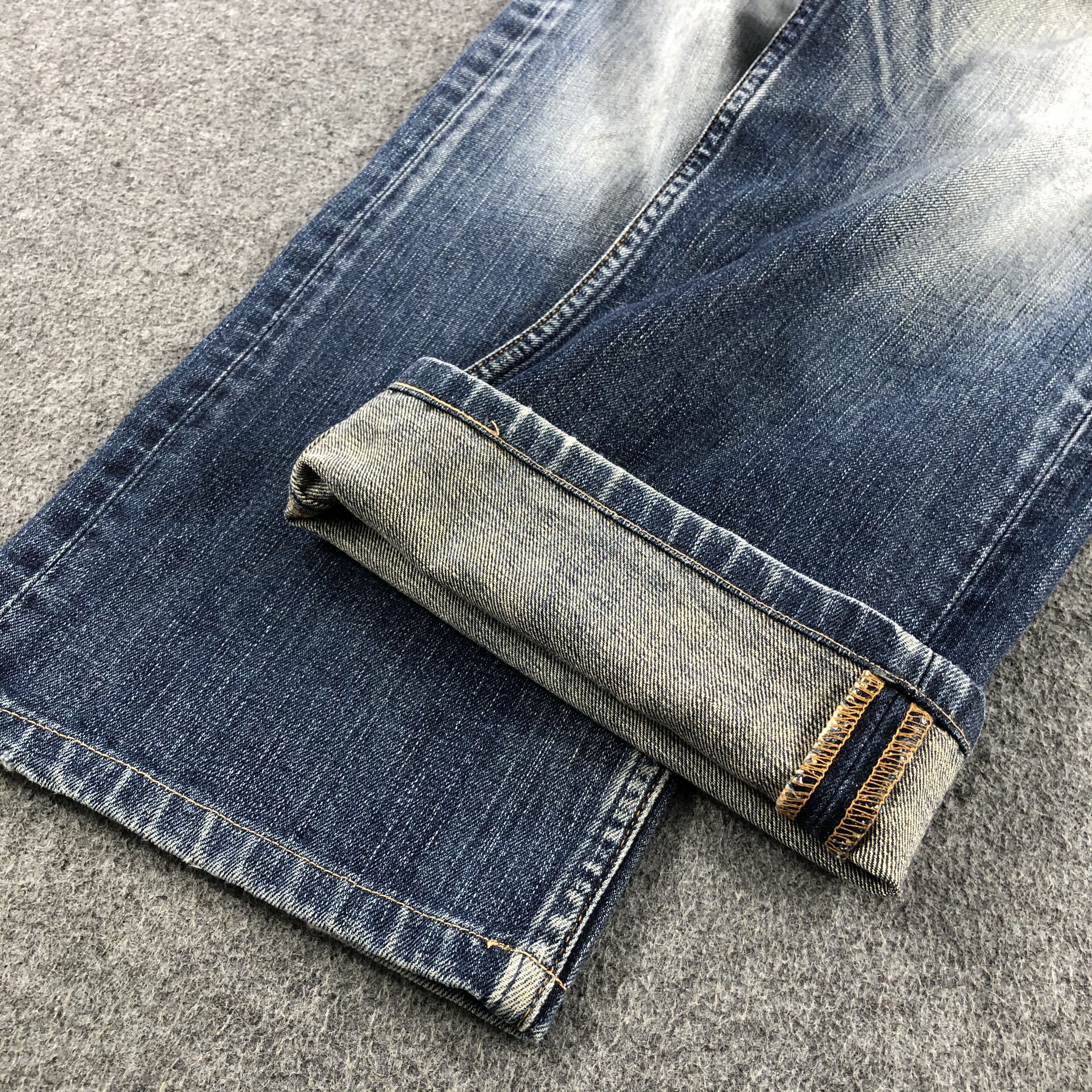 Levi's Vintage 90s Blue Wash Levis 534 Jeans-J1814 Size US 32 / EU 48 - 7 Thumbnail