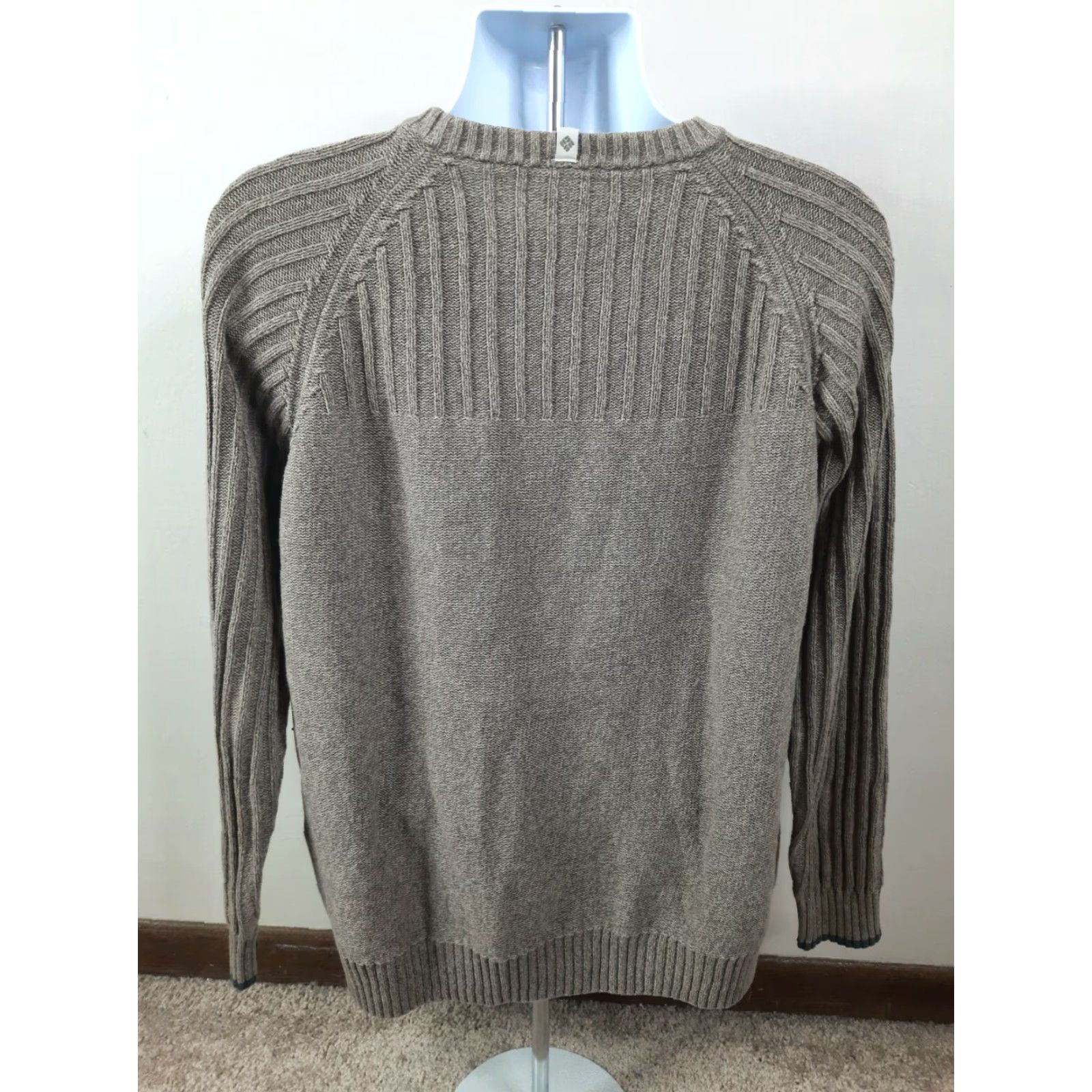 Vintage VINTAGE Columbia Sportswear Men’s Size L Sweater Long Sleeve Pullover Brown Crewneck Heavyweight Knit S3M Size US L / EU 52-54 / 3 - 5 Thumbnail