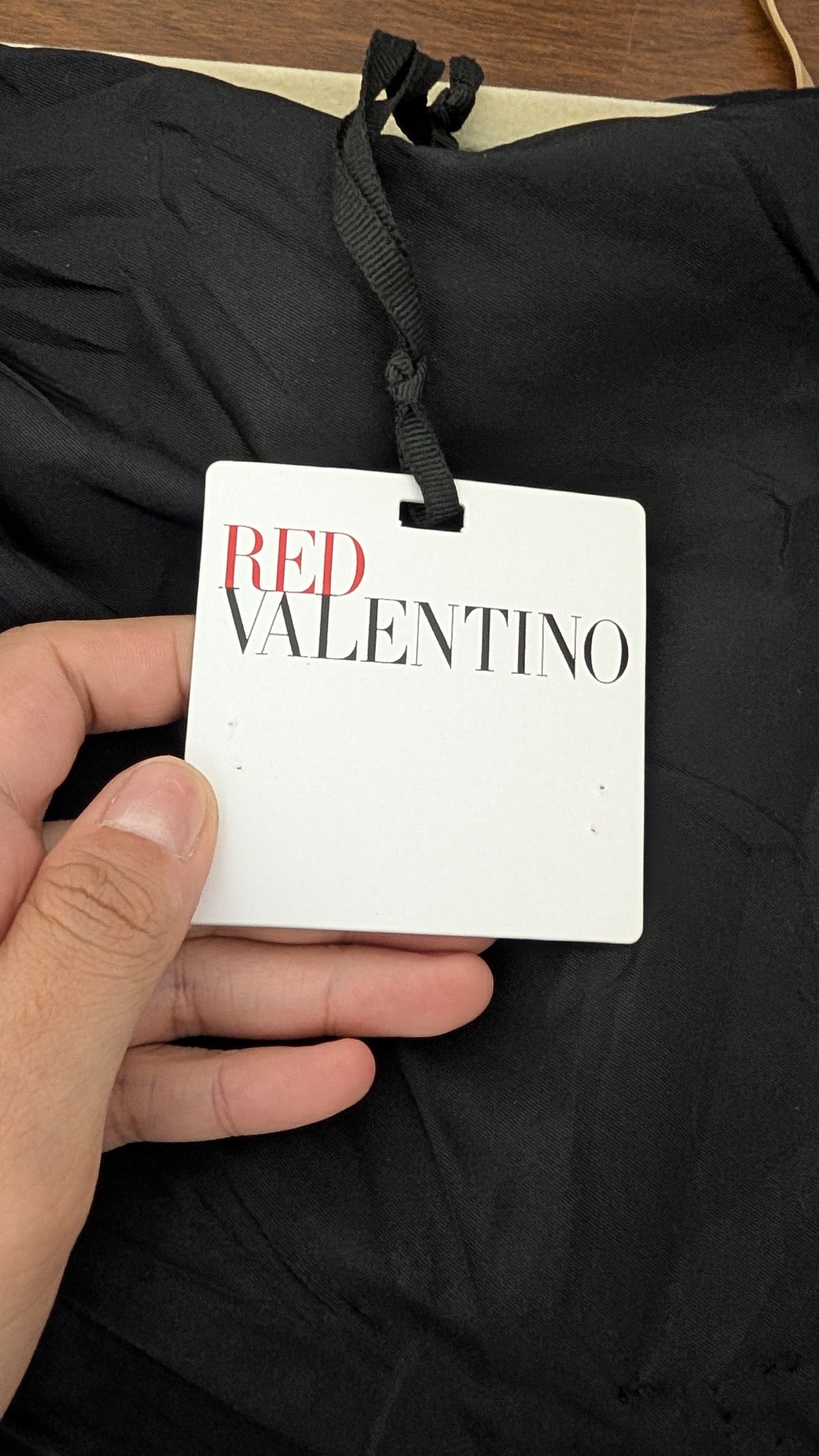 RED Valentino Off-the-shoulder Crinkle Mini Dress Size S / US 4 / IT 40 - 5 Thumbnail