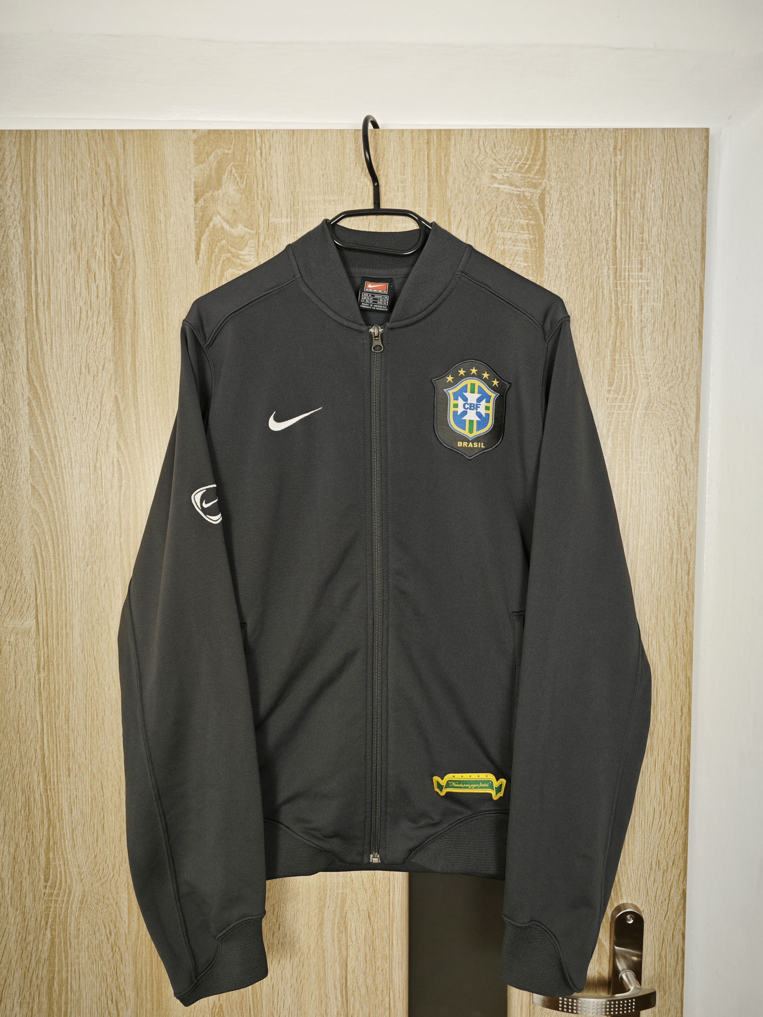Nike nike brasil vintage zip hoodie Size US L / EU 52-54 / 3 - 1 Thumbnail
