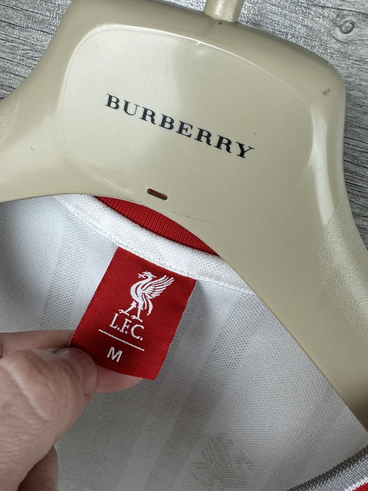 Vintage Liverpool FC 1988-89 Adult Candy 3rd Shirt Tee size M Size US M / EU 48-50 / 2 - 6 Thumbnail