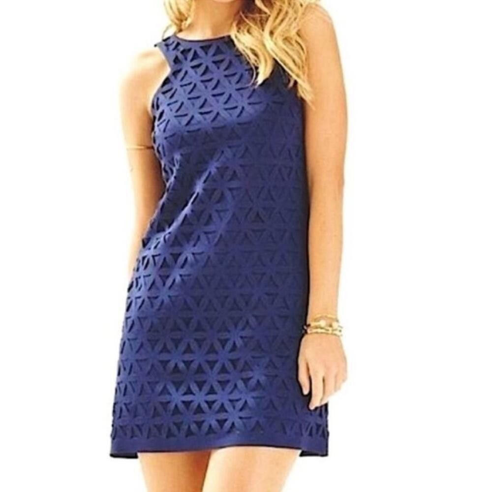 Designer Lilly Pulitzer l Mango Laser Cut Scuba Dress XXS Size XXS / US 00 / IT 34 - 10 Thumbnail