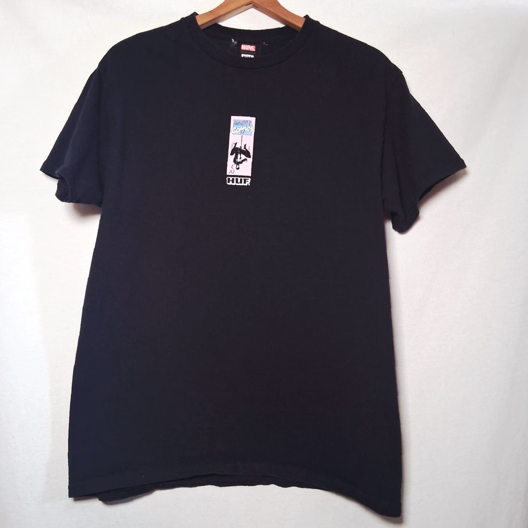 Vintage VINTAGE Marvel Huf Designs Spider-Man Venom Shirt M Black Crew Neck Short Sleeve Graphic Art Size US M / EU 48-50 / 2 - 3 Thumbnail