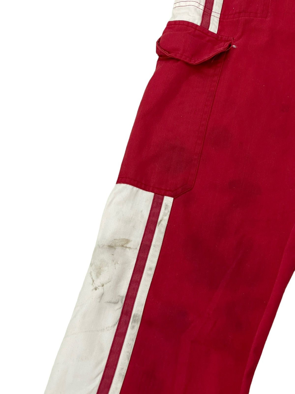 Honda Vtg 90s Honda Jumpsuit Overalls Japan Motorsports 5🟩1 Size US 33 - 16 Thumbnail