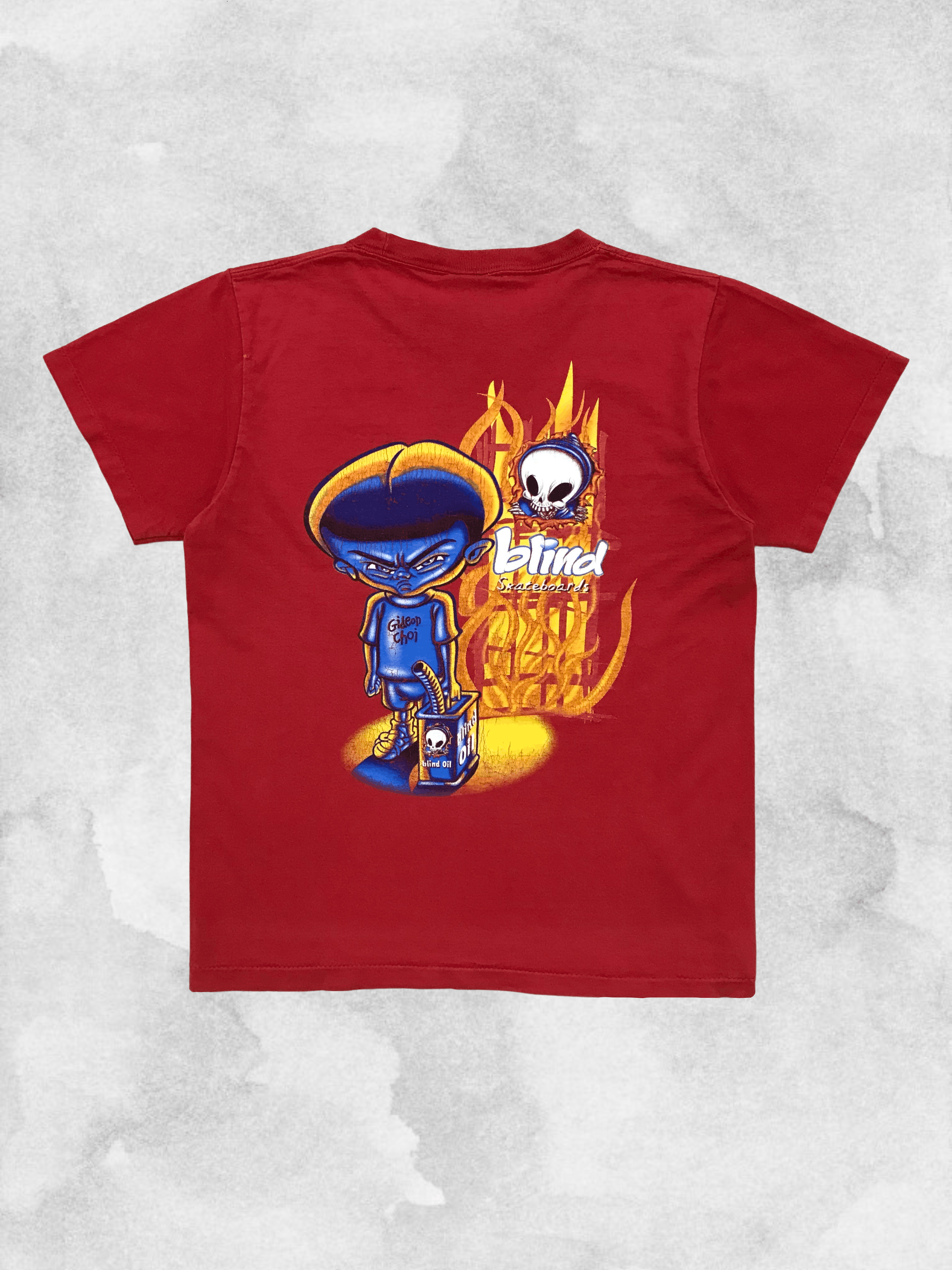 Blind Skateboards BLIND Skateboards Gideon Choi Vintage T-Shirt Tee USA 90s Size US S / EU 44-46 / 1 - 2 Thumbnail
