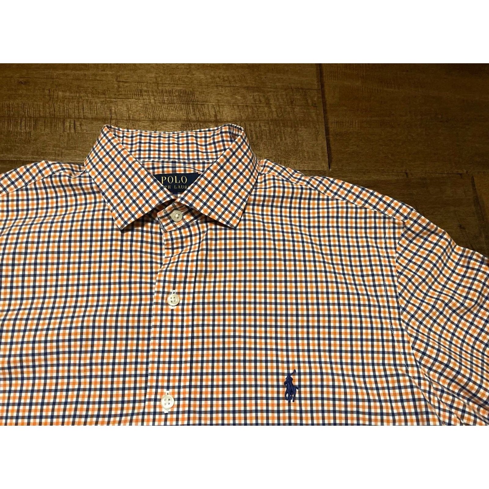 Polo Ralph Lauren x2 Polo Ralph Lauren Shirt Button Up L/S Cutaway Collar Gingham Multicolor Mens Large Size US L / EU 52-54 / 3 - 3 Thumbnail