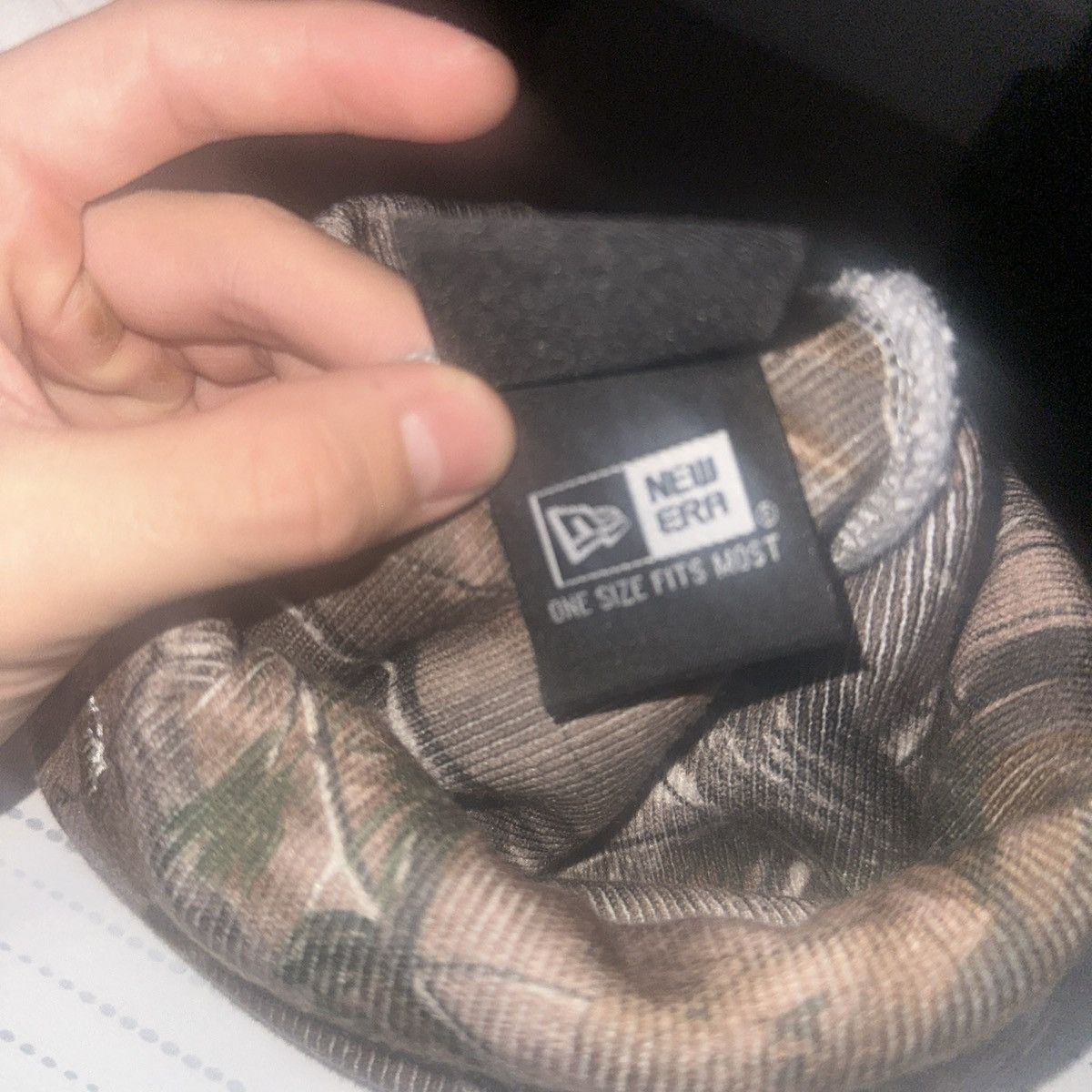 New Era × Supreme Supreme BOGO Camo Beanie Size ONE SIZE - 8 Thumbnail