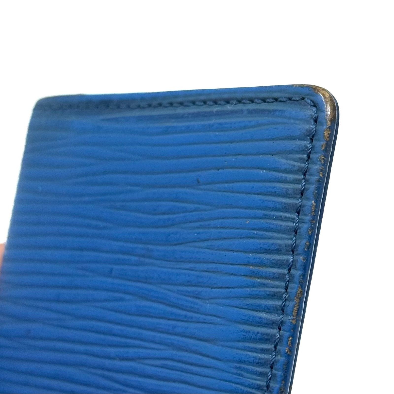 Louis Vuitton Louis Vuitton Blue Bifold Wallet Size ONE SIZE - 7 Thumbnail