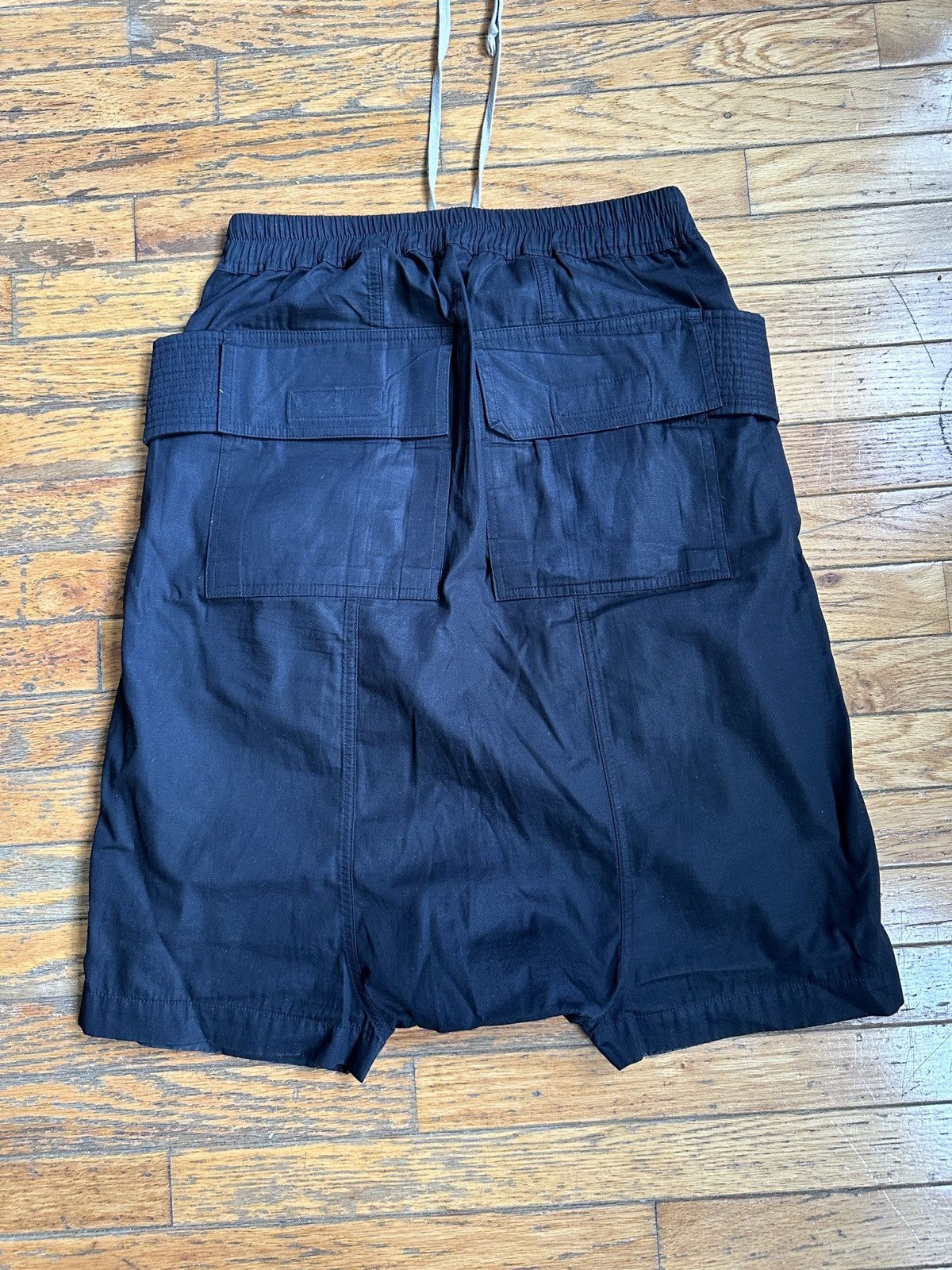 Rick Owens × Rick Owens Drkshdw Creatch Drop Crop Shorts Size US 28 / EU 44 - 2 Thumbnail
