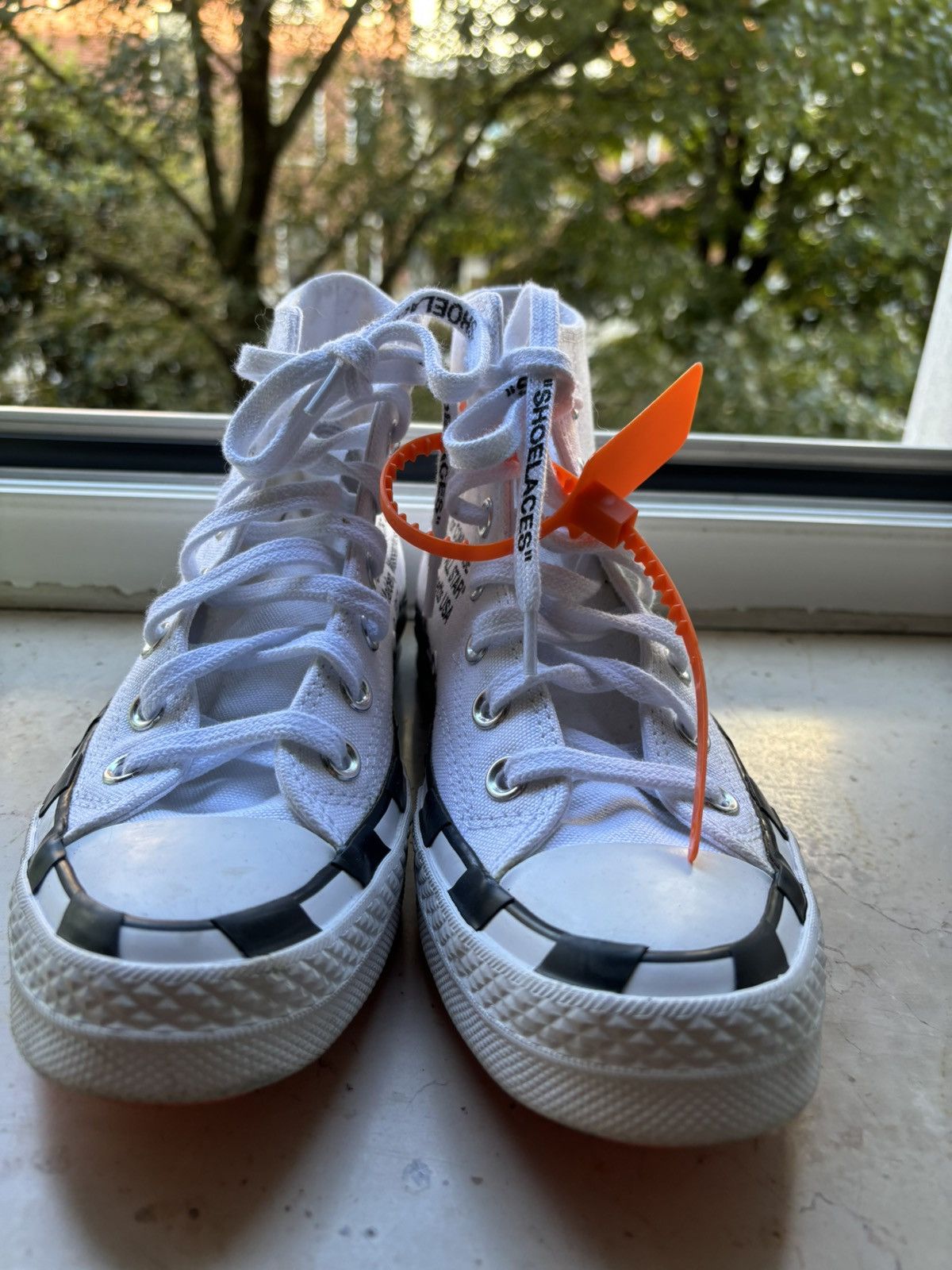Converse × Off-White Converse x Off-White Chuck Taylor 2nd Edition Size US 6.5 / IT 36.5 - 4 Thumbnail