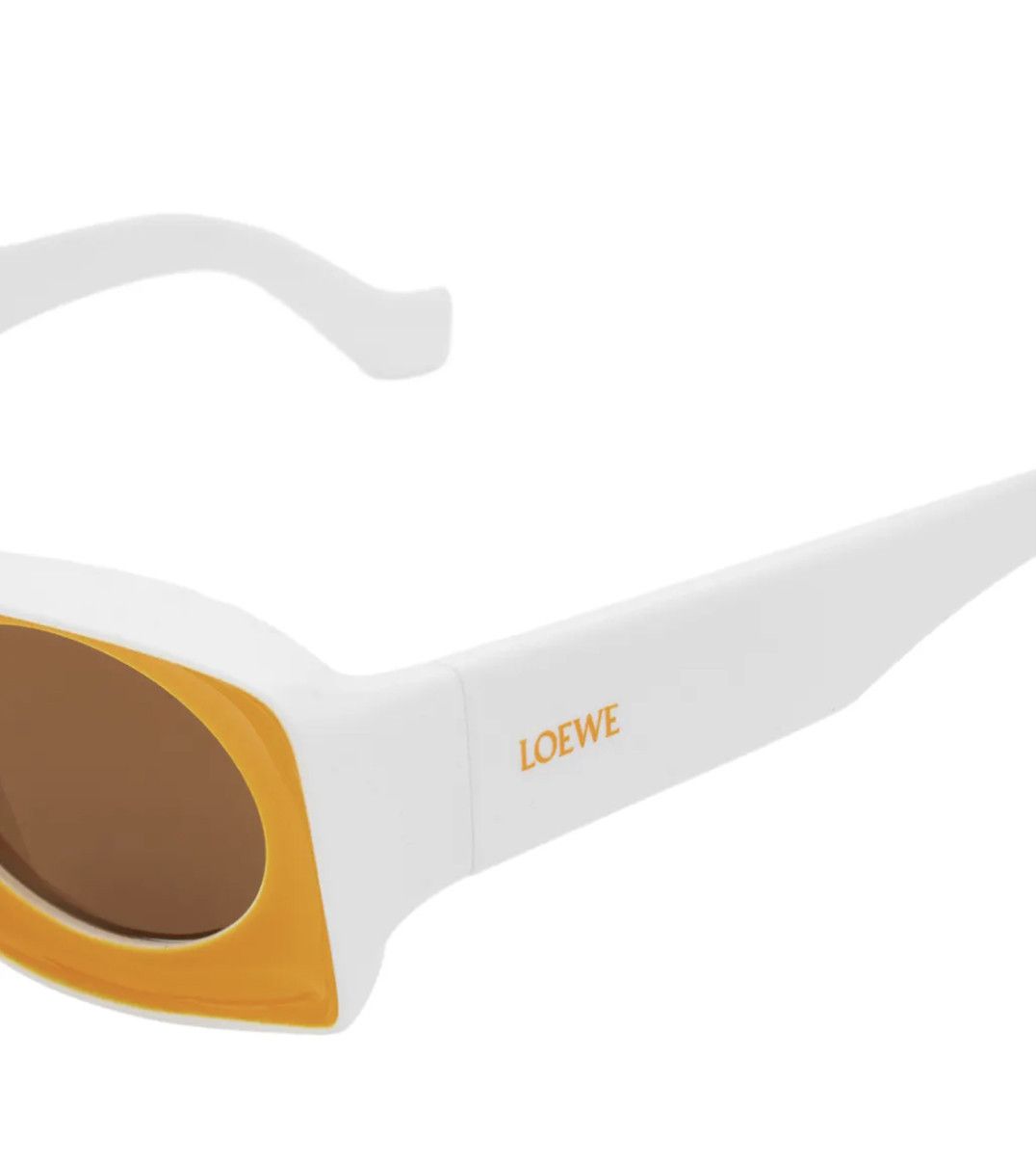 Loewe Loewe Eyewear Paula's Ibiza Original White/Yellow Size ONE SIZE - 3 Thumbnail