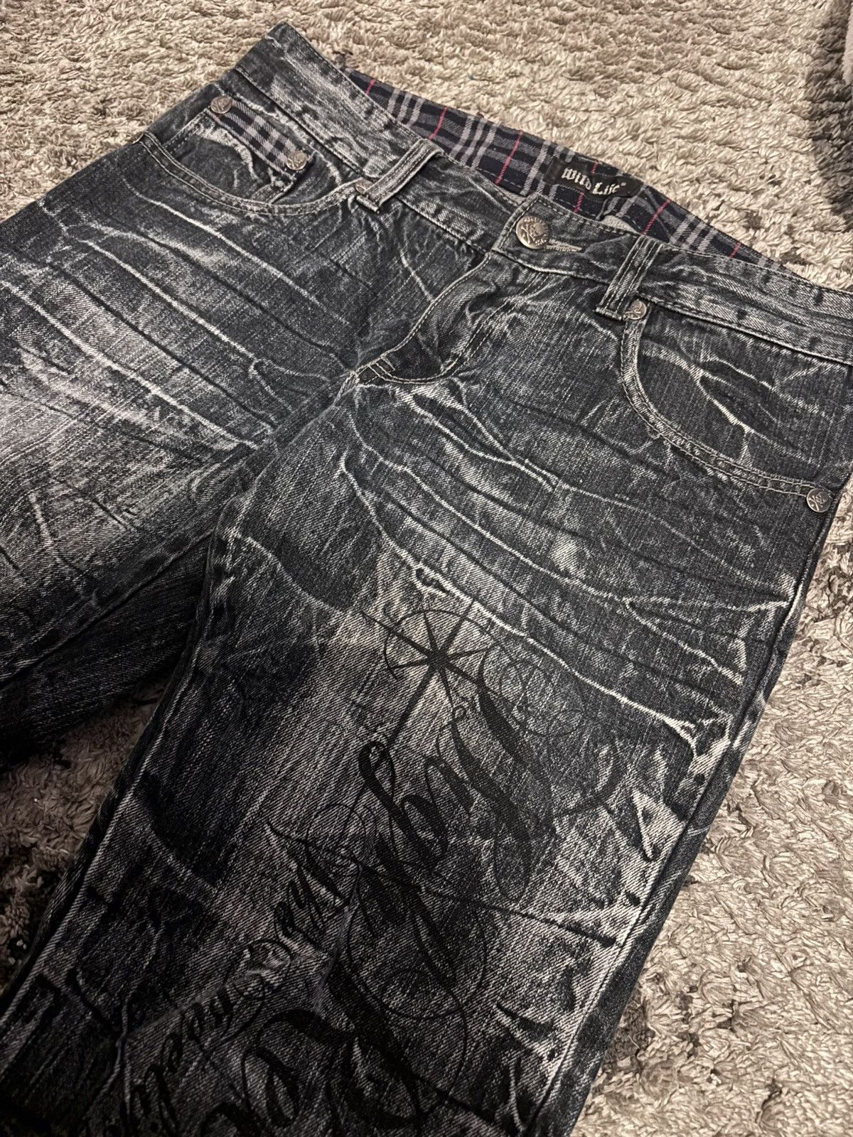 Japanese Brand Wild life japanese jeans Size US 30 / EU 46 - 3 Thumbnail