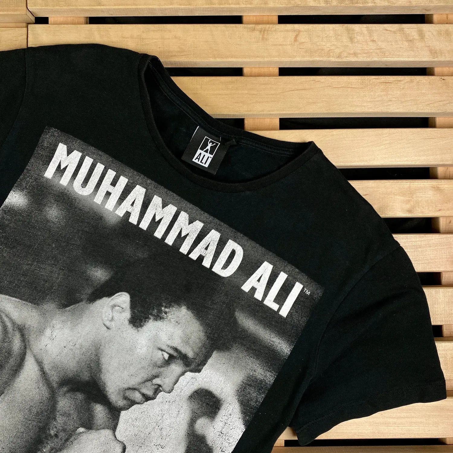 Vintage Mens Vintage T Shirt Muhammad Ali Size XL Size US XL / EU 56 / 4 - 2 Thumbnail