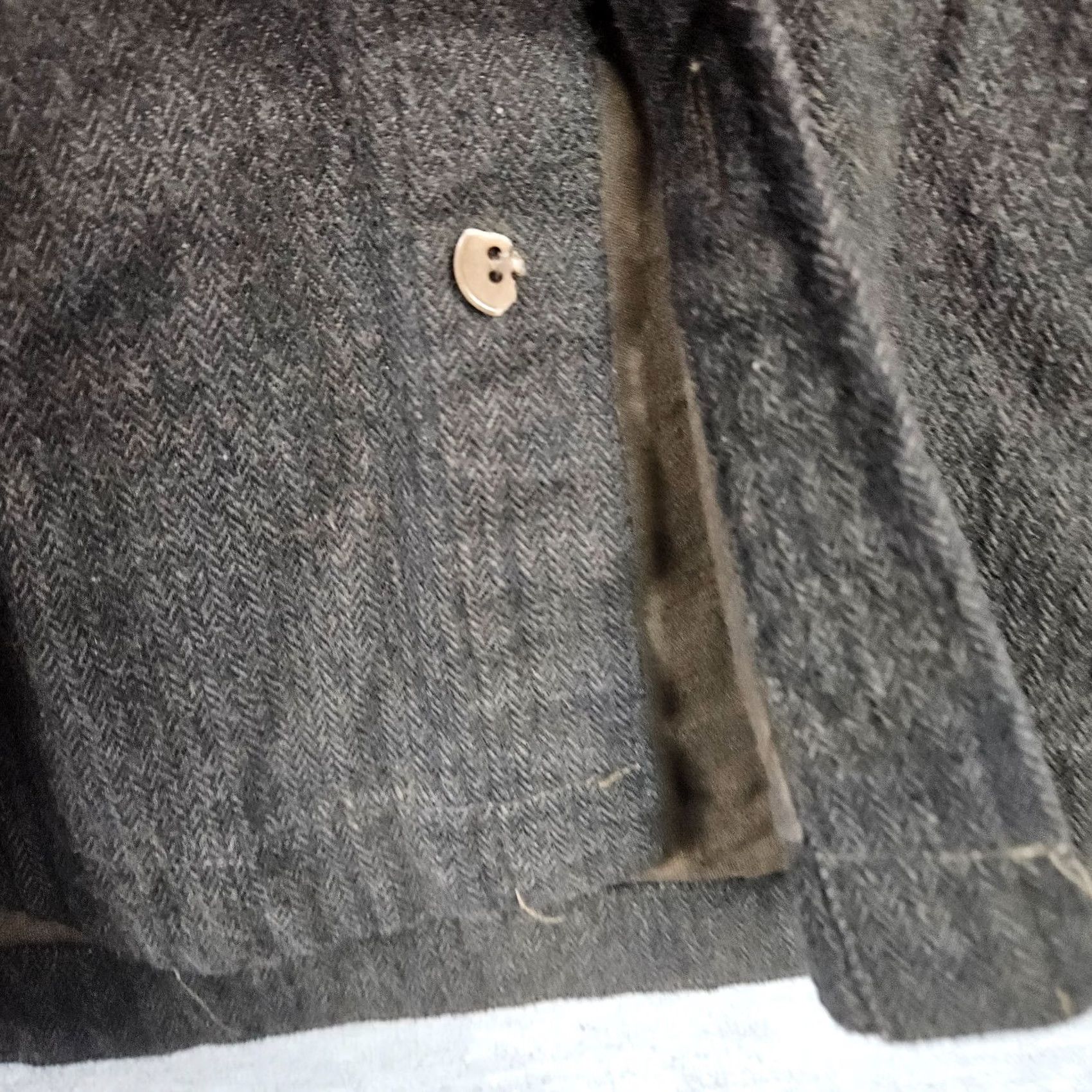 Vintage CP Shades Shirt Jacket Women’s Cotton Lined Shirt Jacket Size M Brown USA Logo Zipper Button Long Sleeve Size M / US 6-8 / IT 42-44 - 3 Thumbnail