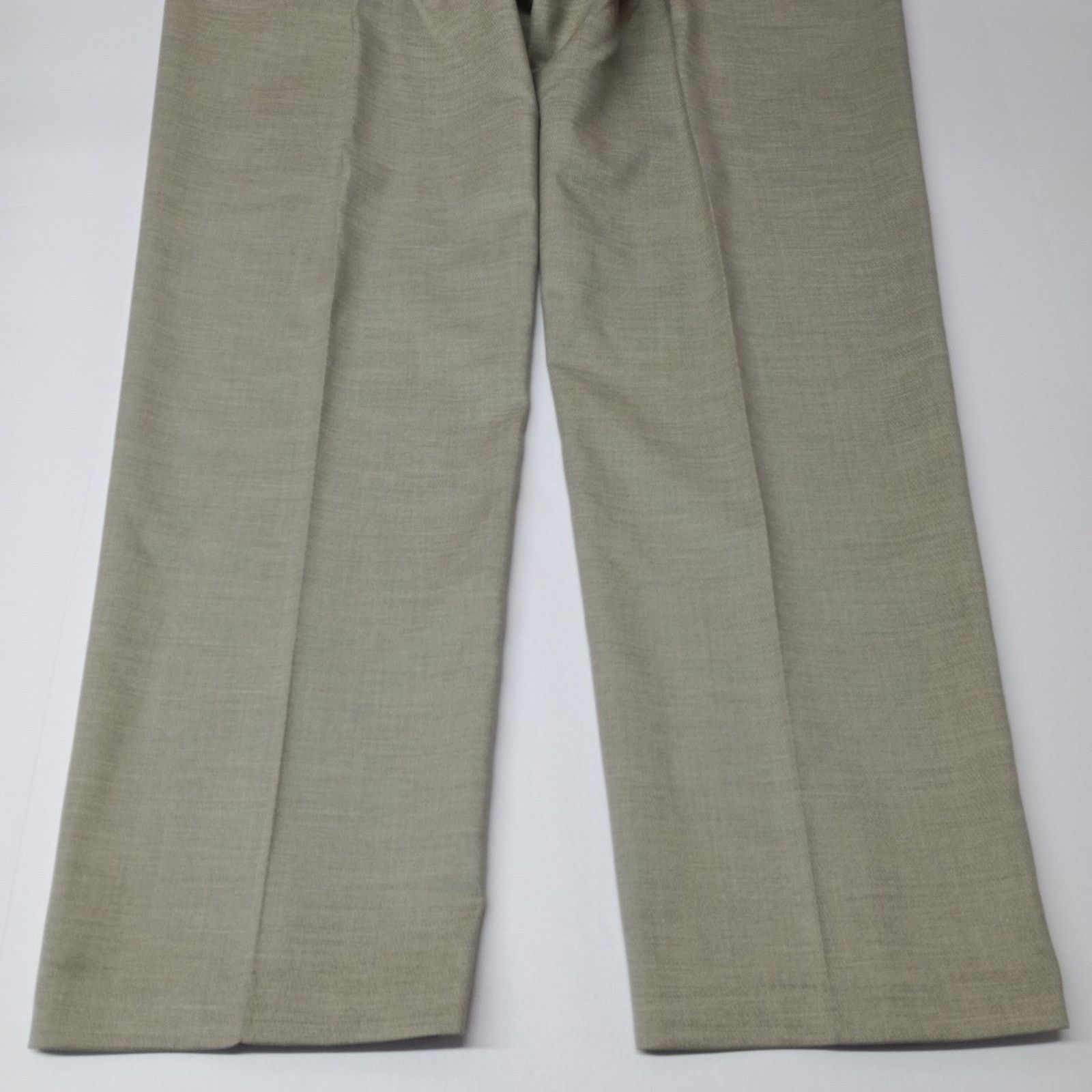 Haggar J.M. Haggar Twill Pants Men's Size 42x30 LT Green Tailor Fit Size US 42 / EU 58 - 6 Thumbnail