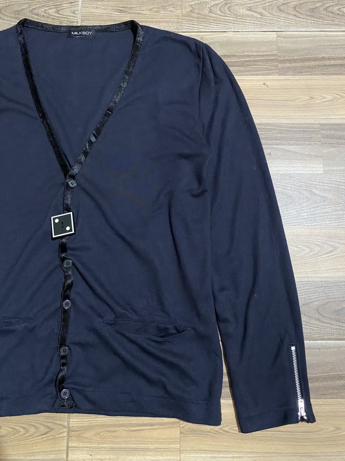 Japanese Brand × Vintage MILKBOY CARDIGAN Size US S / EU 44-46 / 1 - 3 Thumbnail